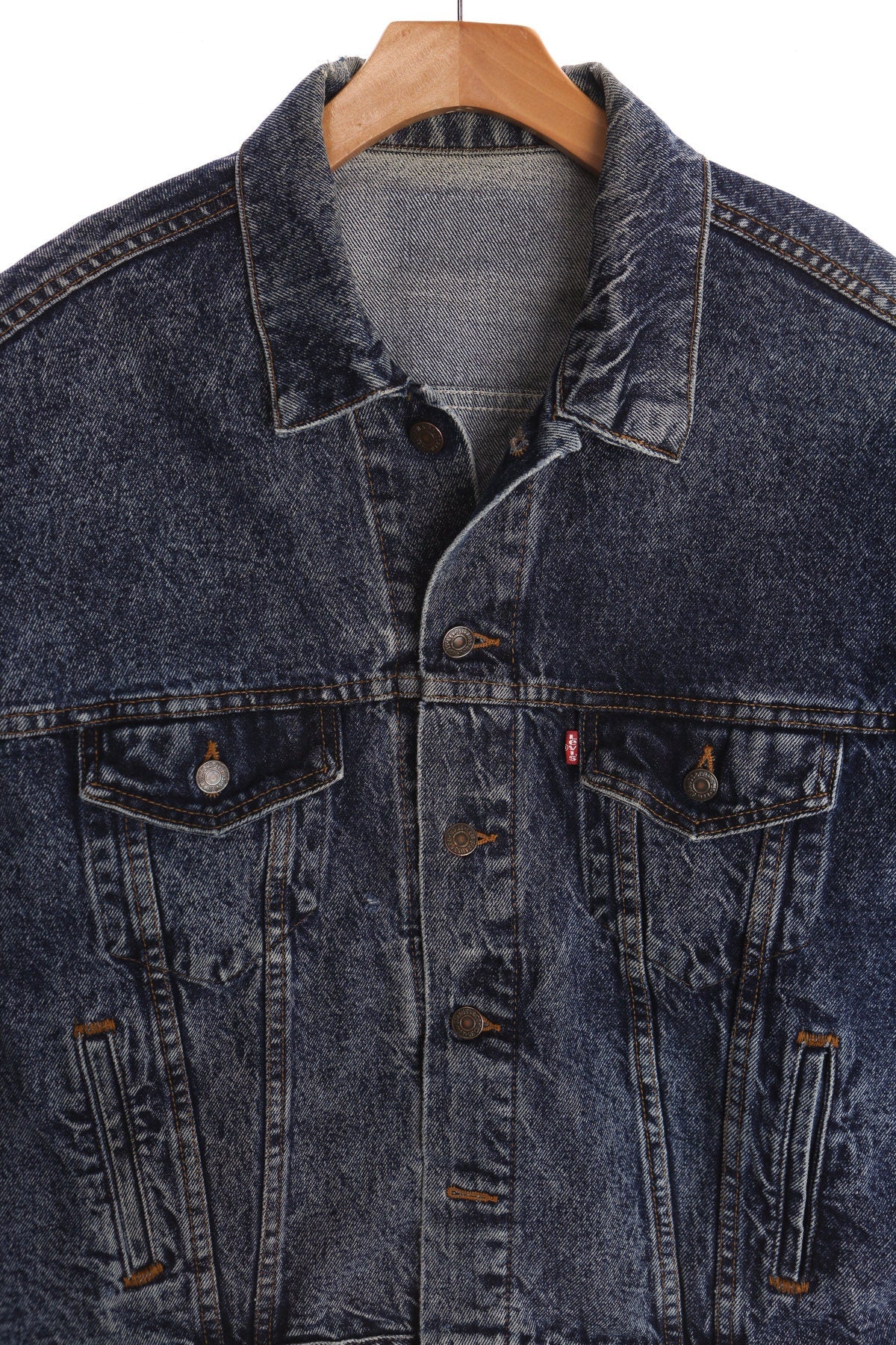 Vintage Levi's Blue Stone Wash Denim Jacket