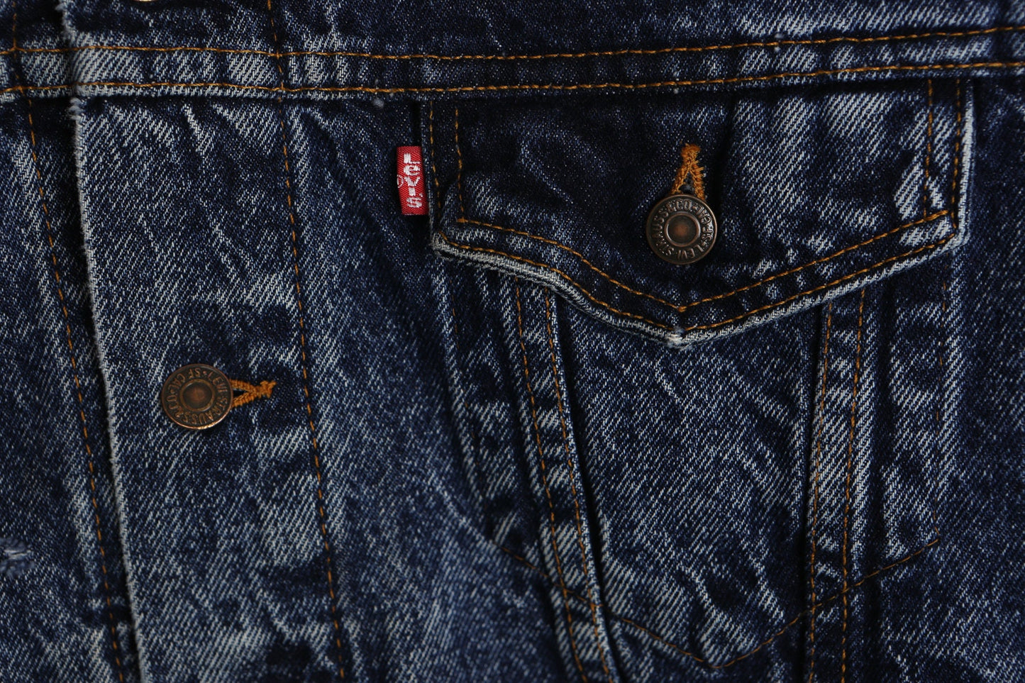 Vintage Levi's Blue Stone Wash Denim Jacket