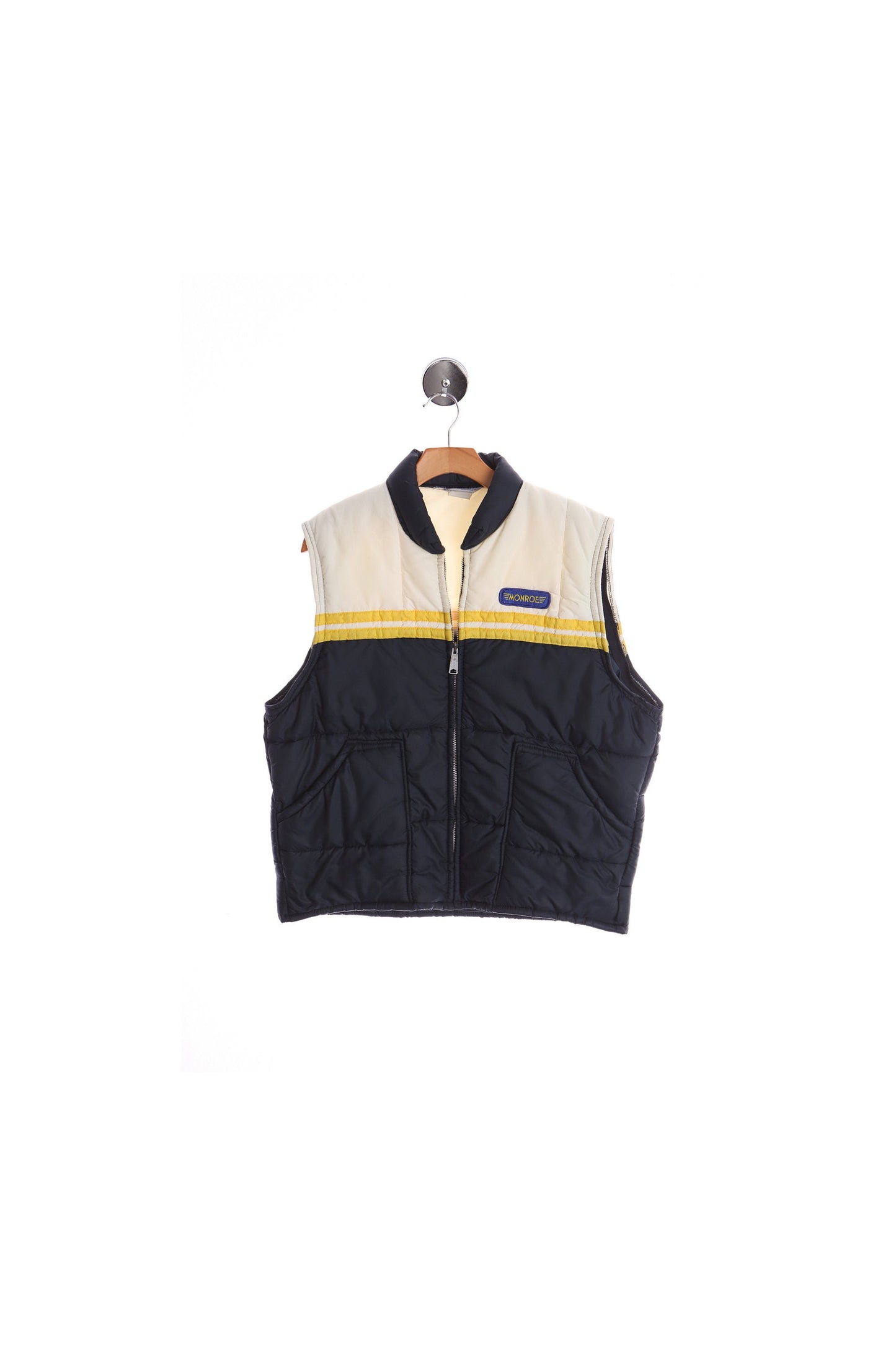 Vintage Nylon Mechanic Vest - ( 70's - 80's )