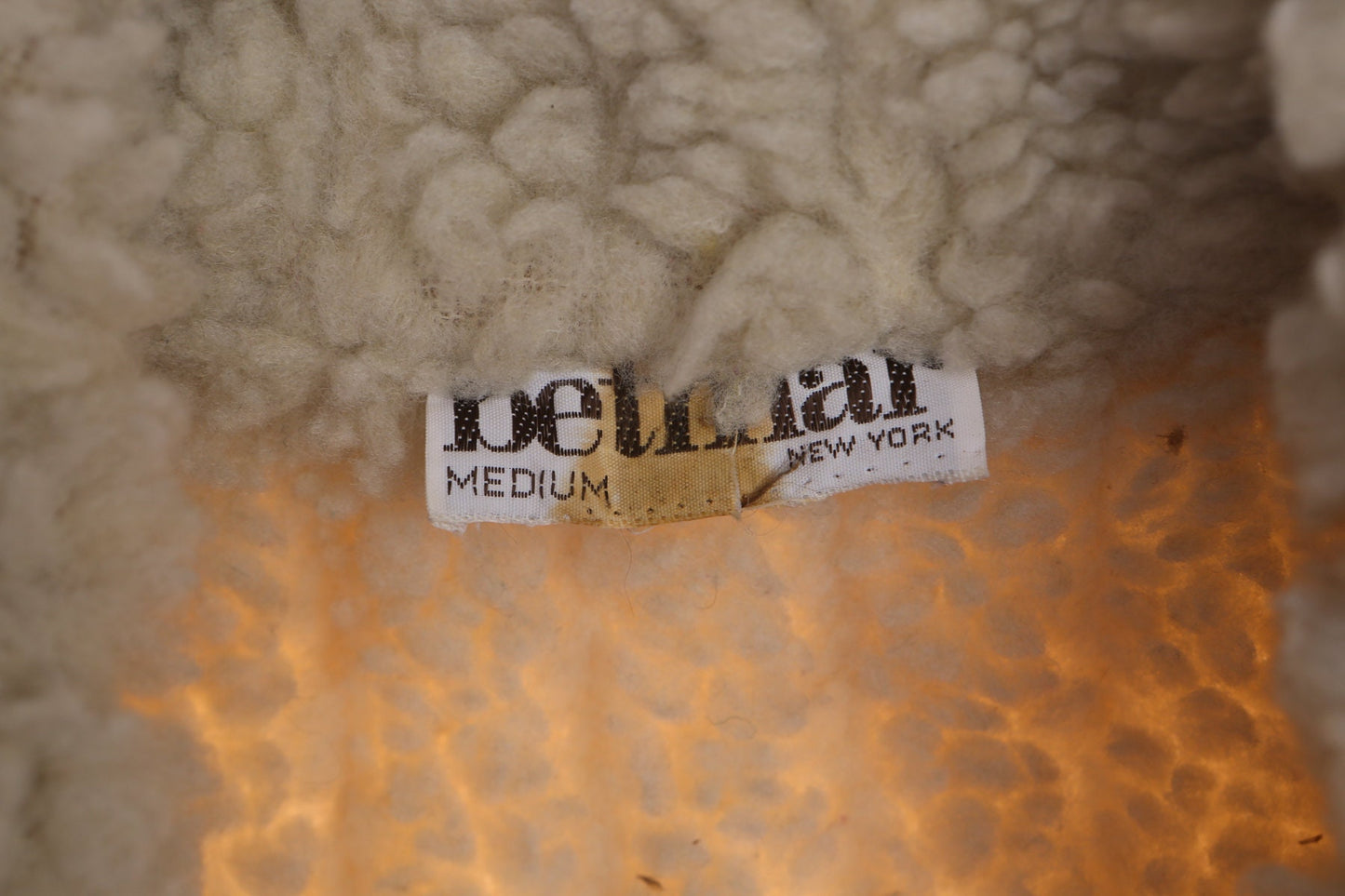 Vintage Women Shear Collar Winter Vest