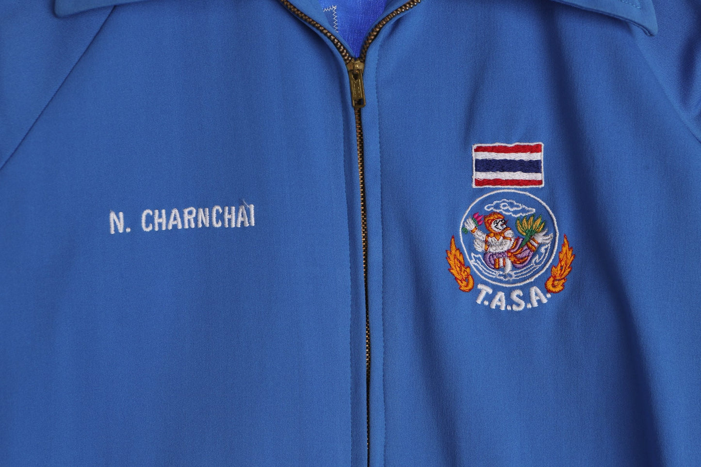 Vintage Blue Men Jogging Top - Thailand - T.A.S.A.