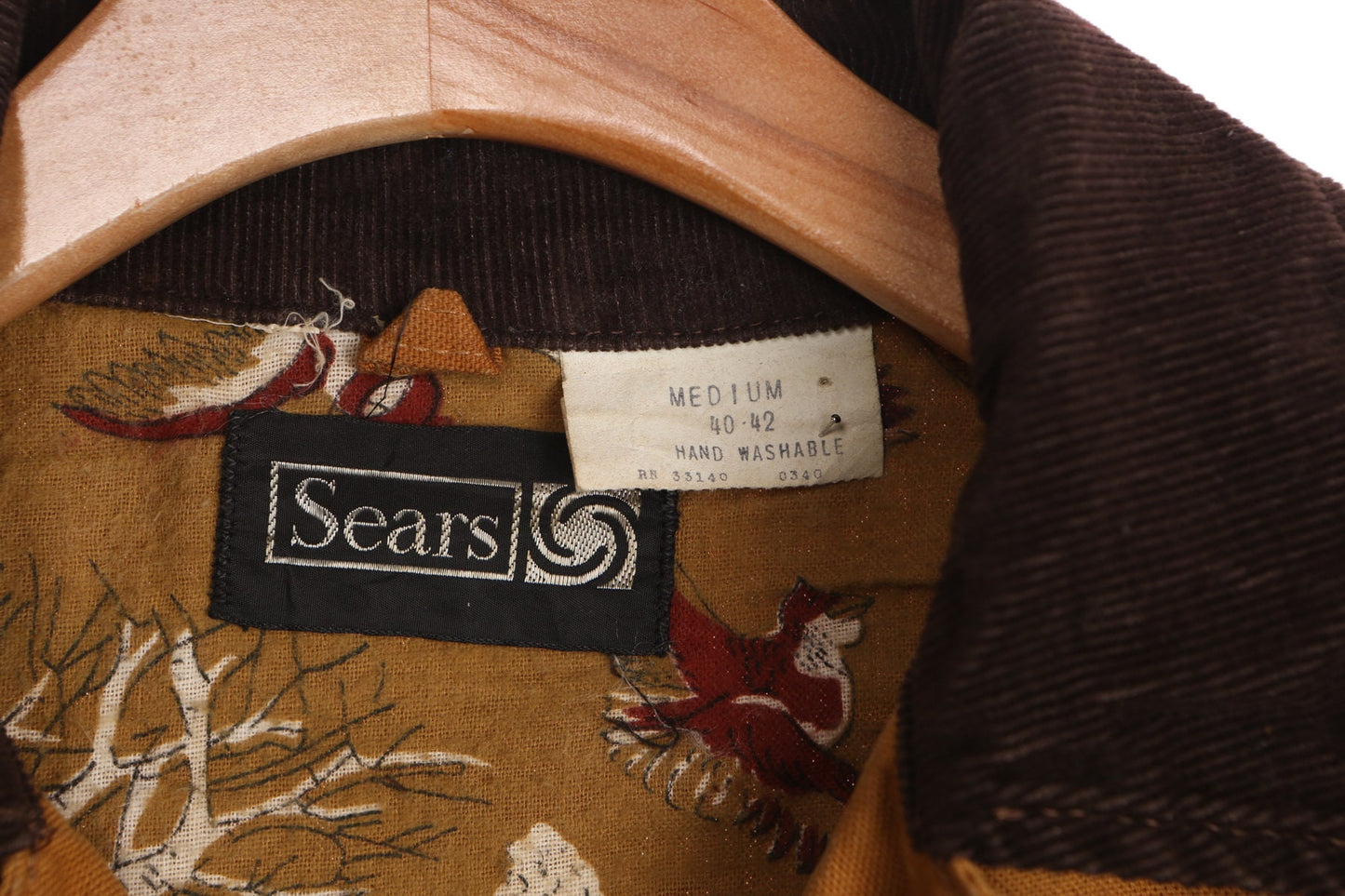 Vintage Men Canvas Hunting Jacket