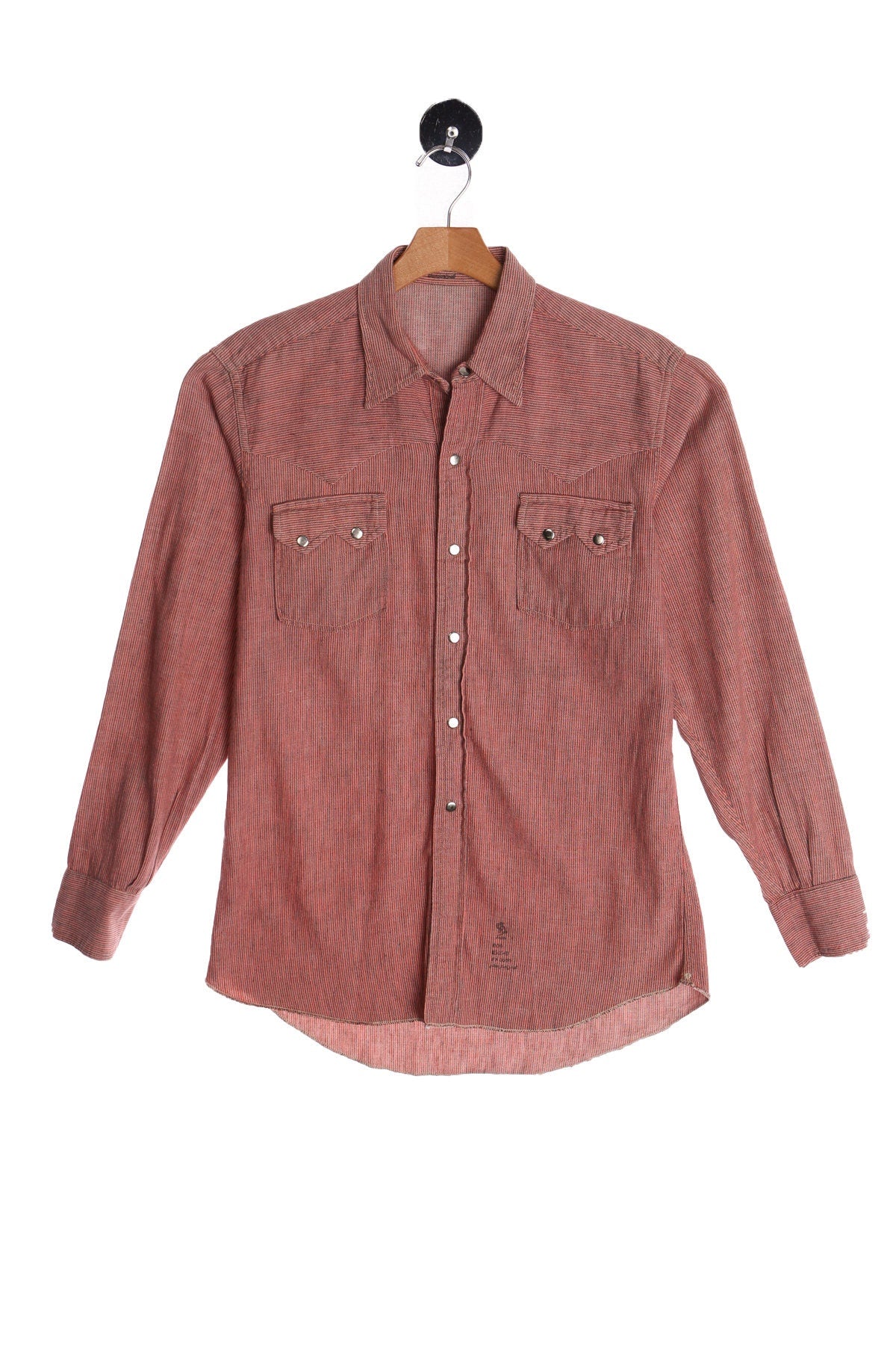 Men Western Shirt Striped  Long Sleeve