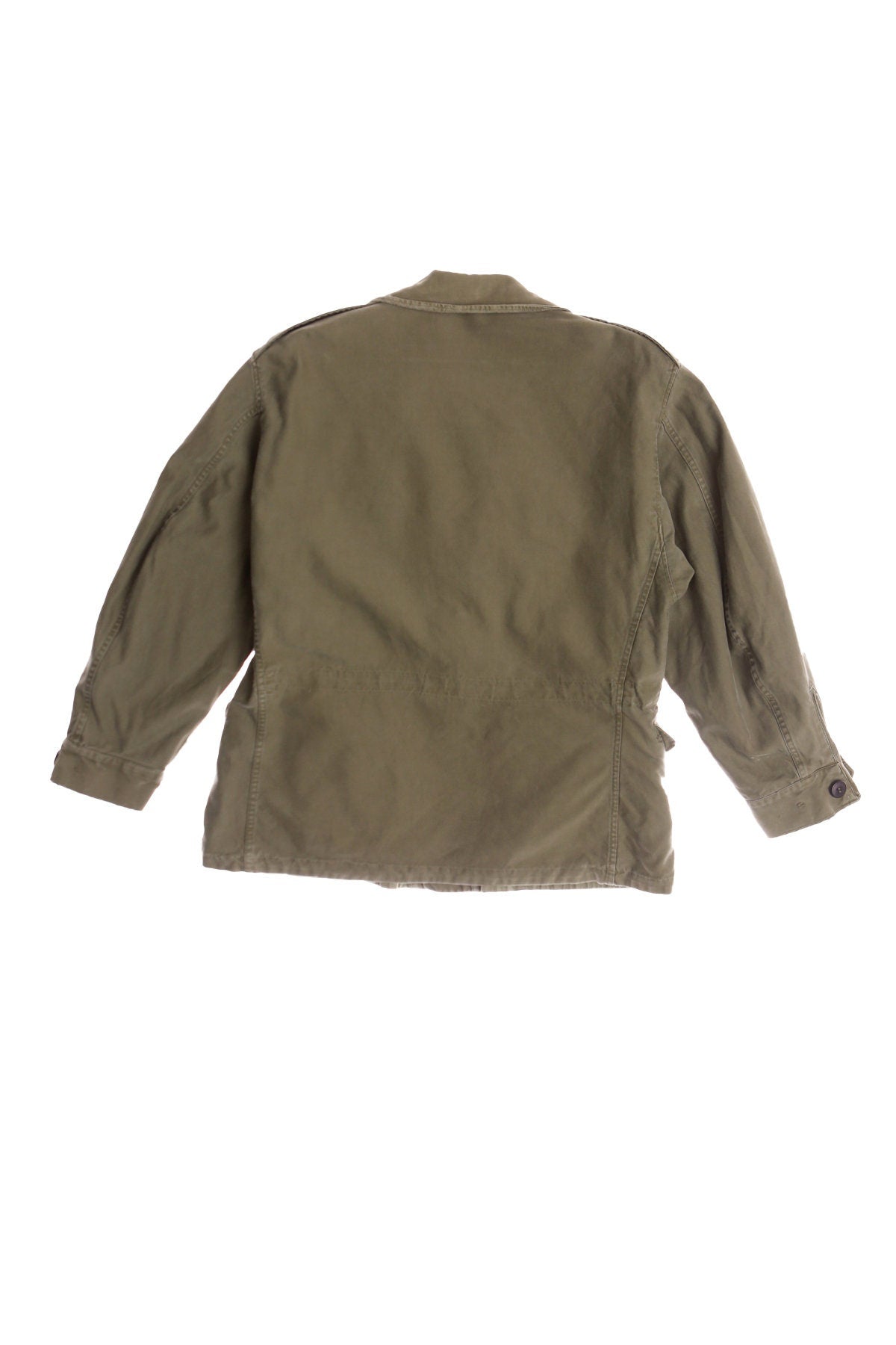 Vintage Military Green Field Jacket
