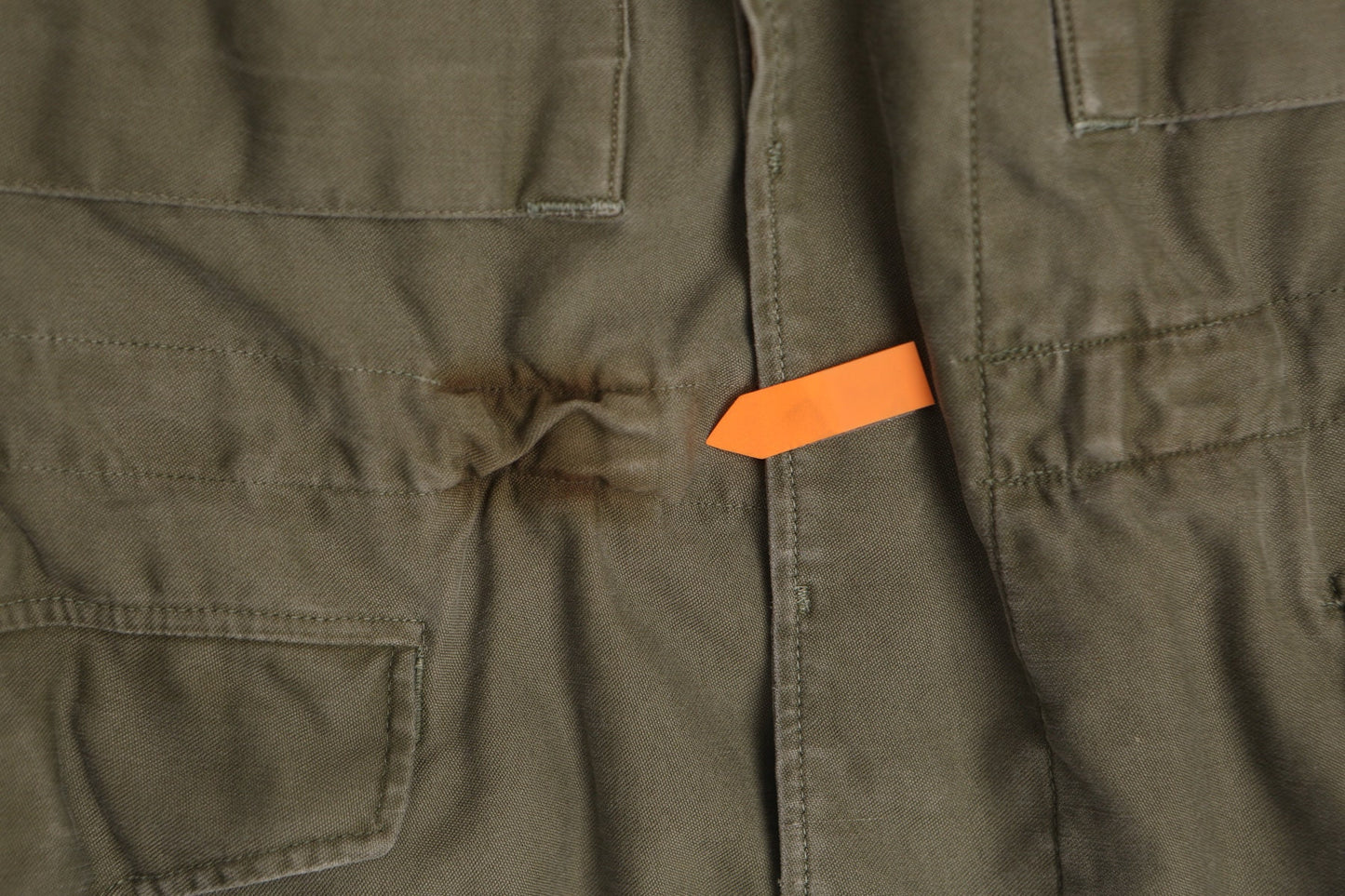 Vintage Military Green Field Jacket