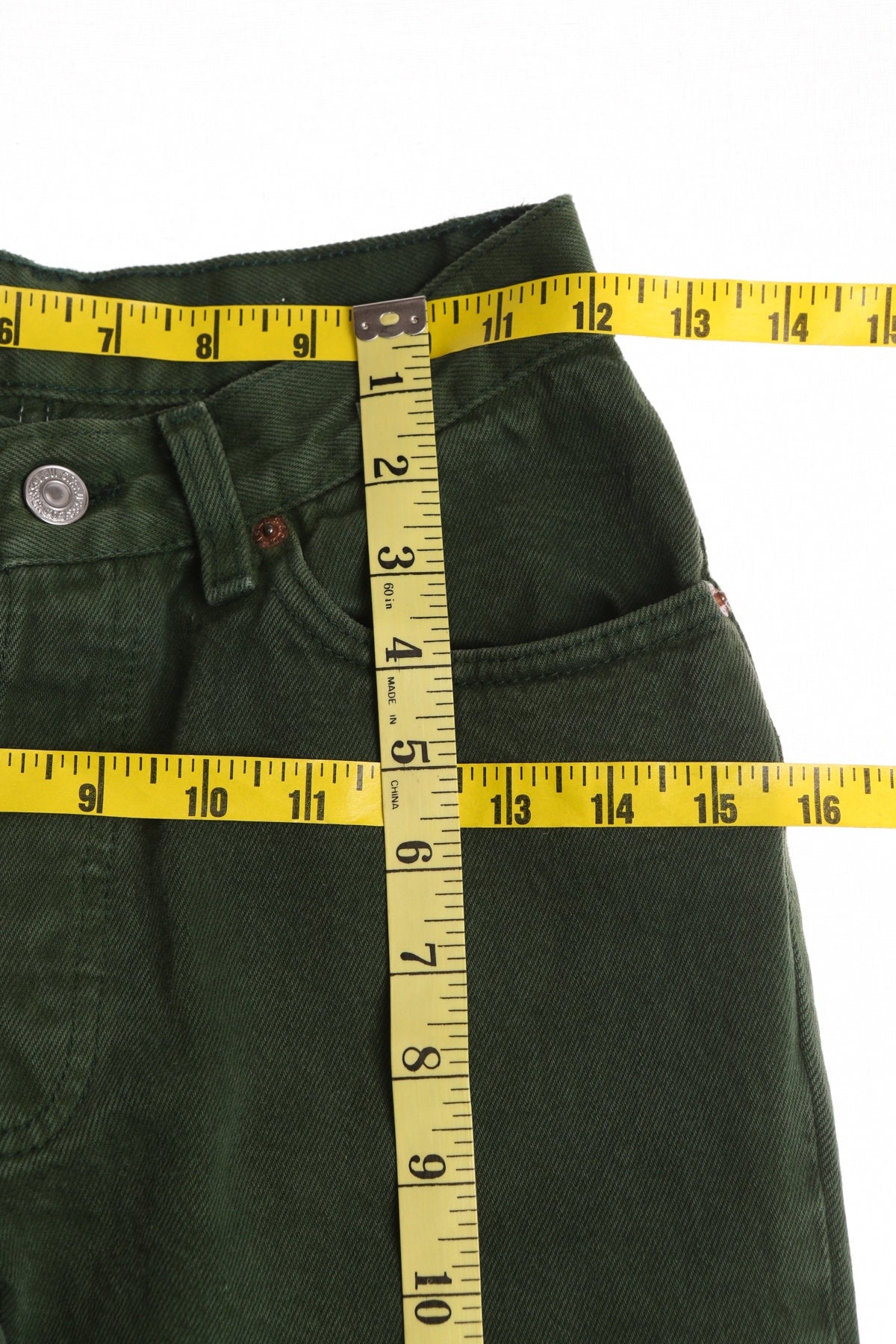 Vintage Levi's Green Jeans - Made in USA