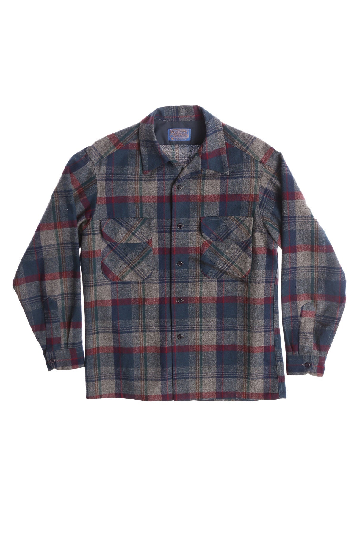 Men's Gray Plaid Pendleton Shirt