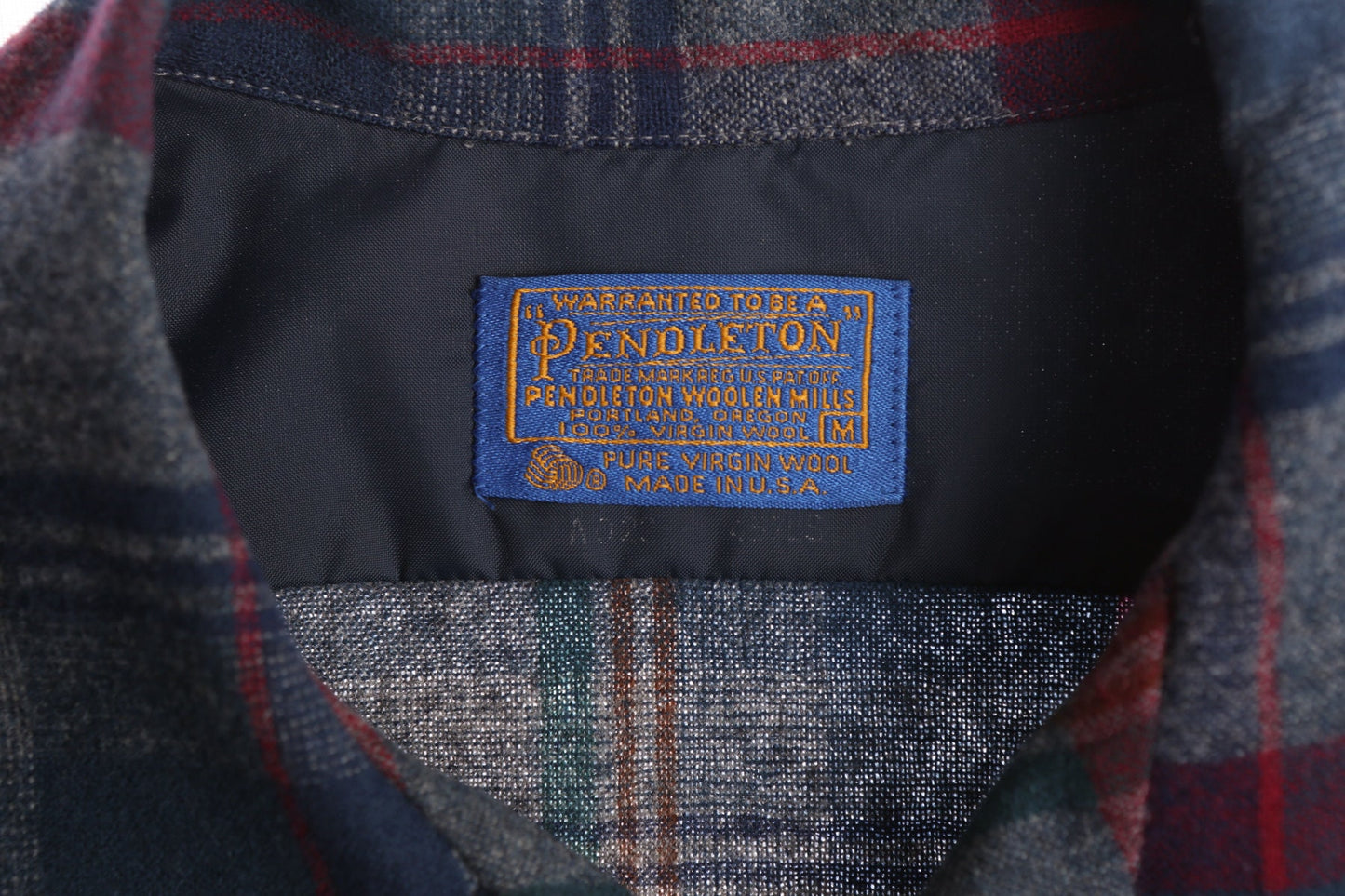 Men's Gray Plaid Pendleton Shirt