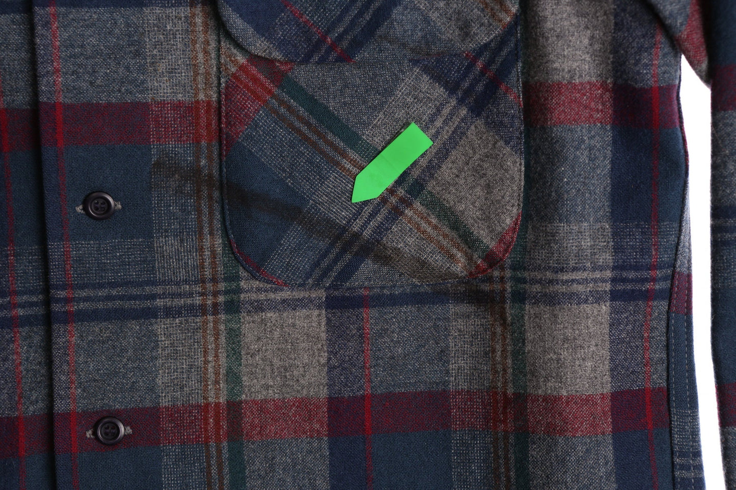 Men's Gray Plaid Pendleton Shirt