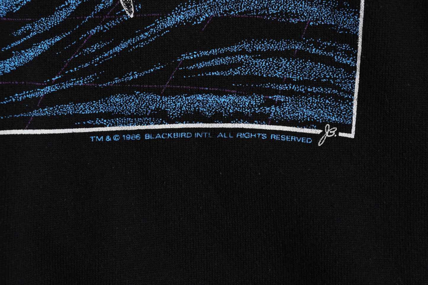 Vintage Black Space Astronaut Graphic Sweatshirt