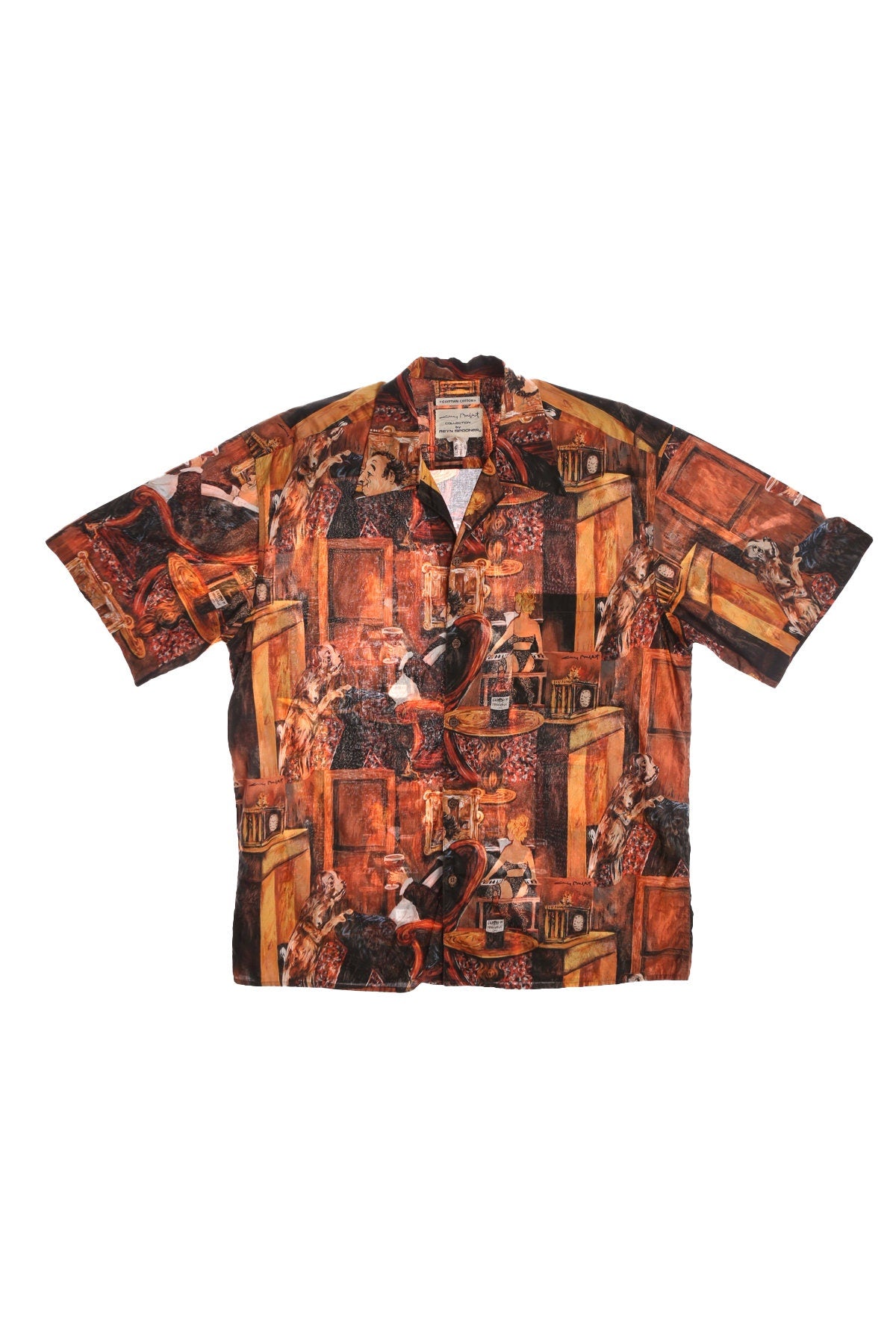 Vintage Brown Hawaiian Shirt By Reyn Spooner