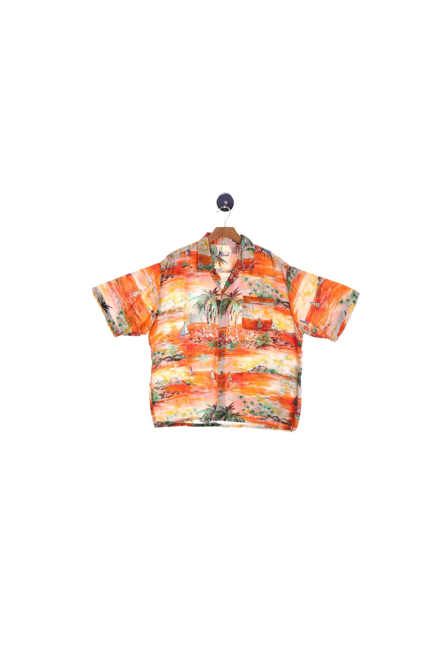 Vintage Men's Hawaiian Shirt - Era 60's - 70's