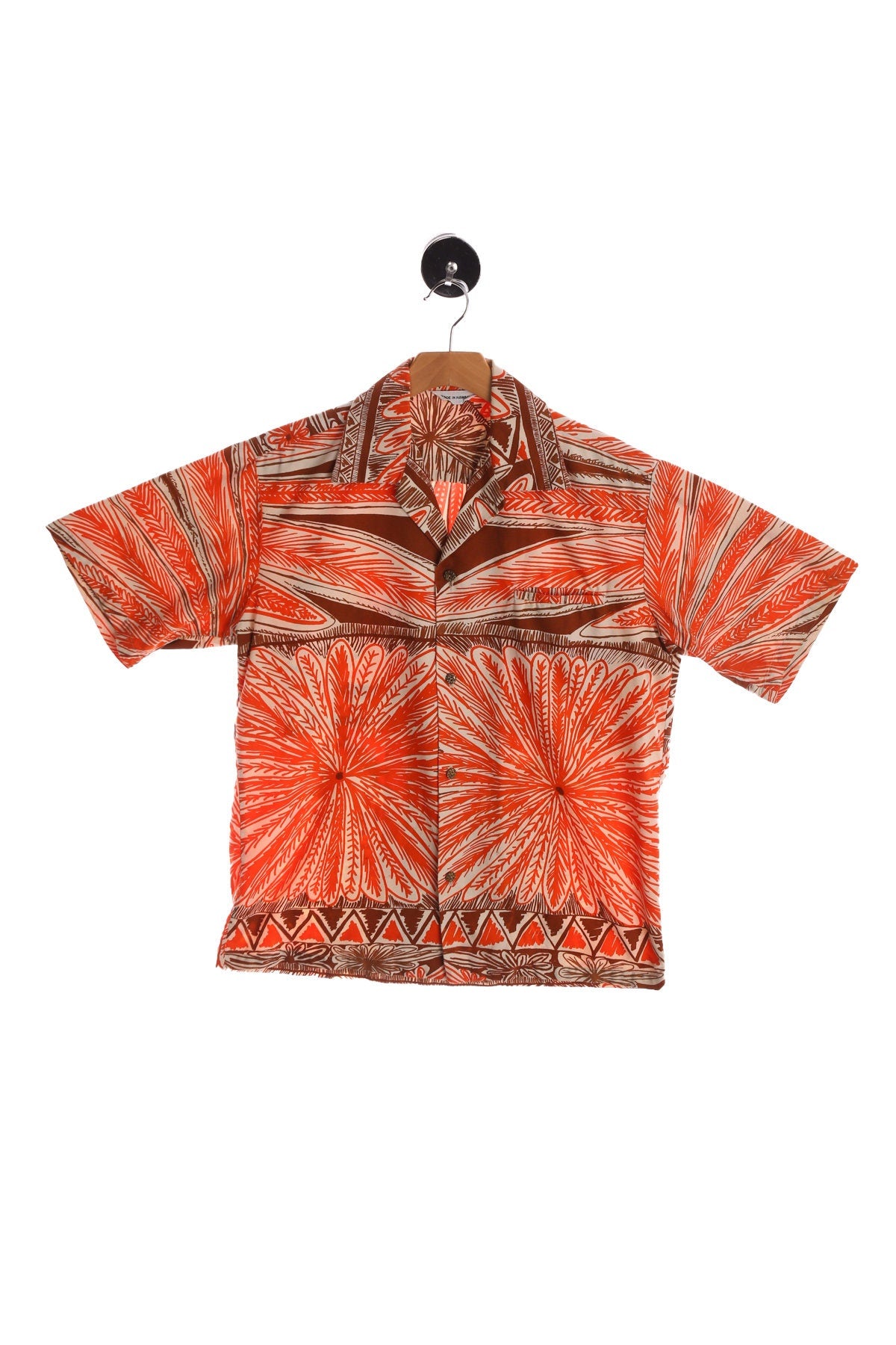 Vintage Men's Hawaiian Shirt - Era 50's - 60's