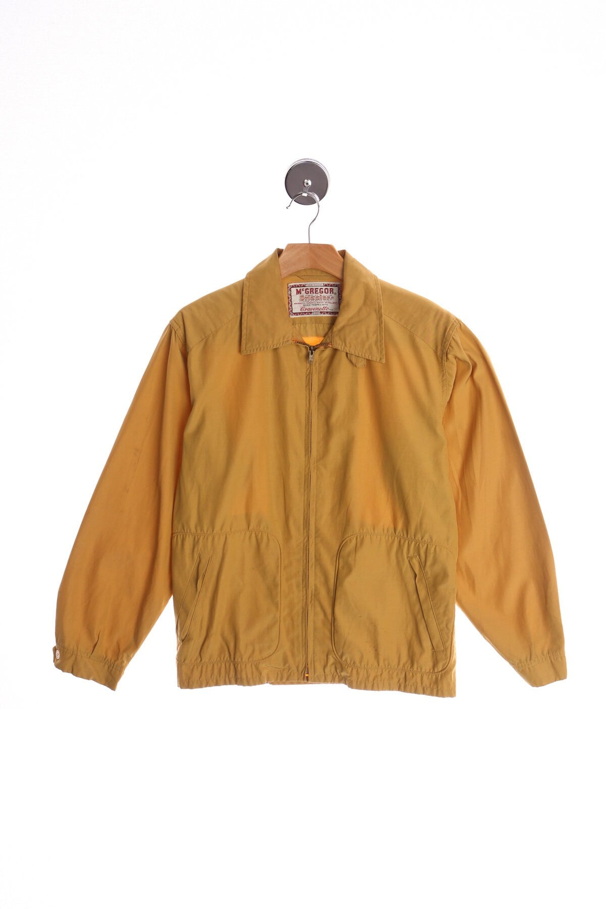 Vintage Men Yellow Work Jacket - Era ( 50's - 60's )