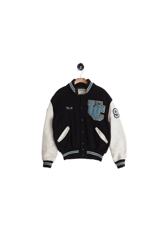 UC Men Black Varsity Jacket