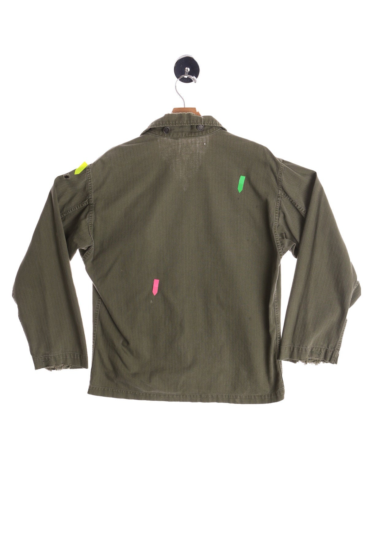 Vintage US Military Jacket With Steel Star Buttons - Era Estimated Around WWII