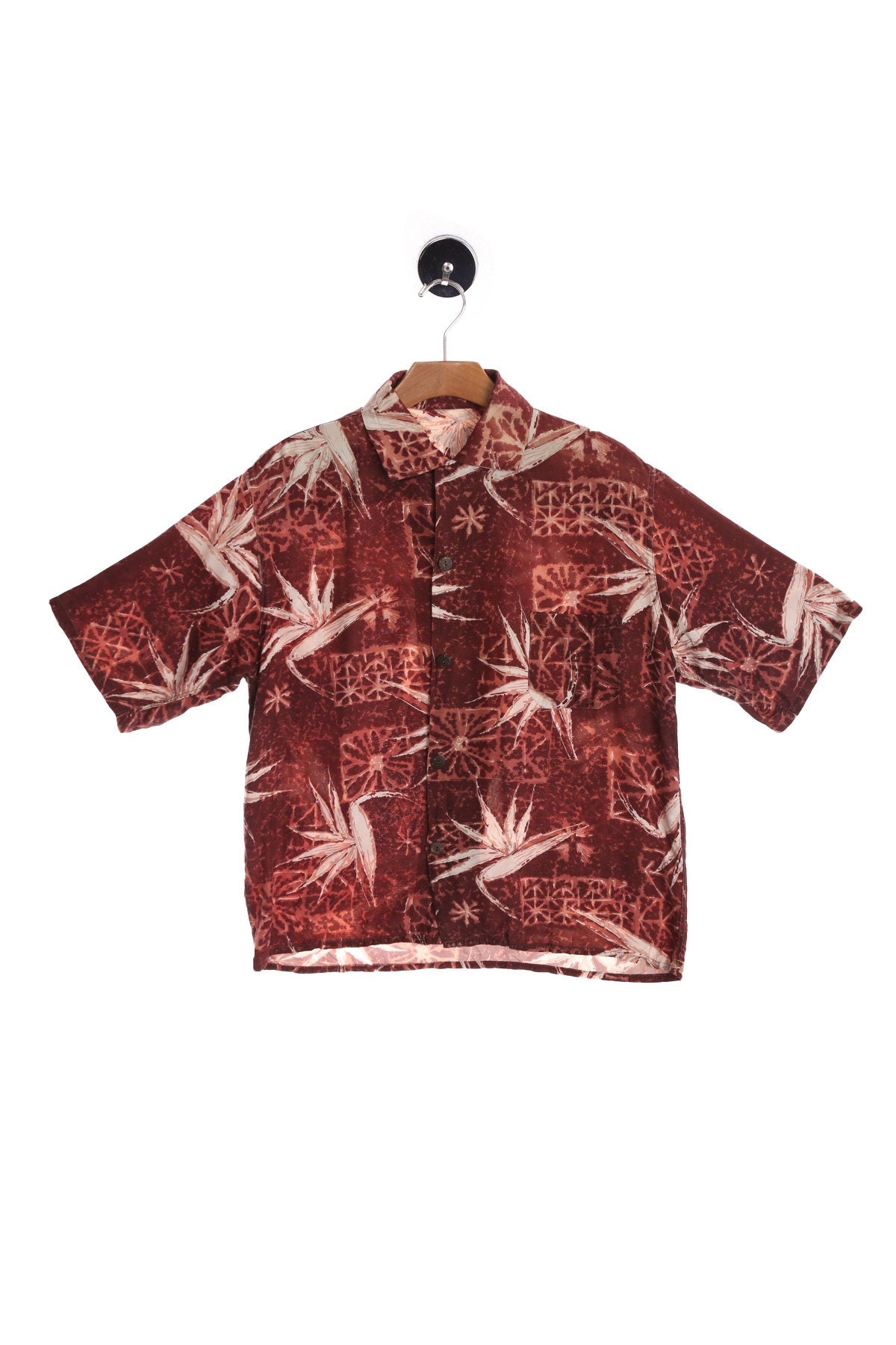 Vintage Brown Hawaiian Shirt