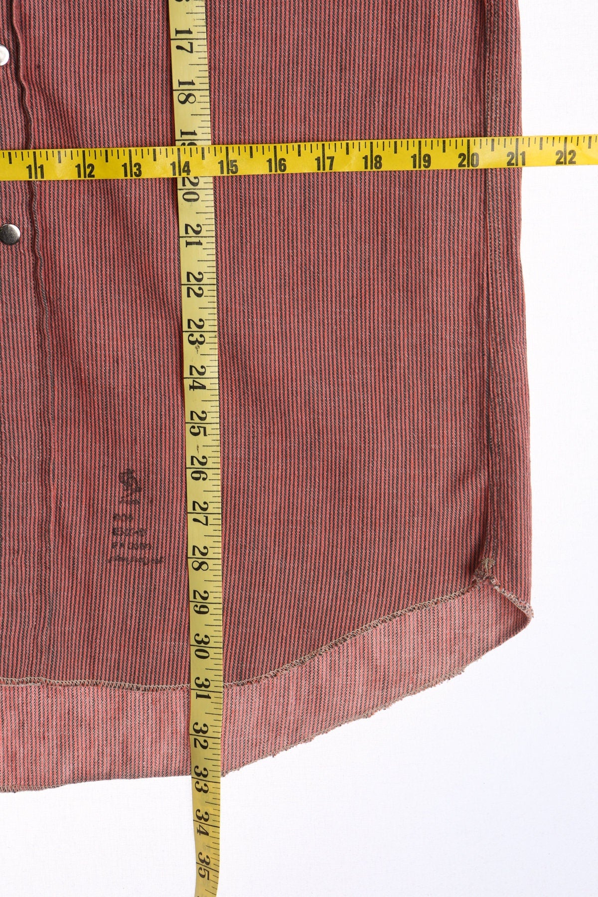 Men Western Shirt Striped  Long Sleeve