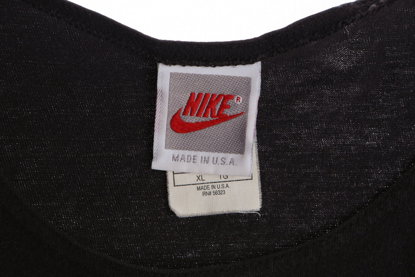Vintage Nike Black Graphic Tank Top -  The Scream Team