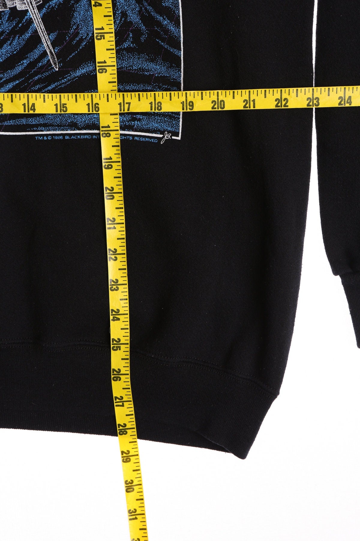 Vintage Black Space Astronaut Graphic Sweatshirt