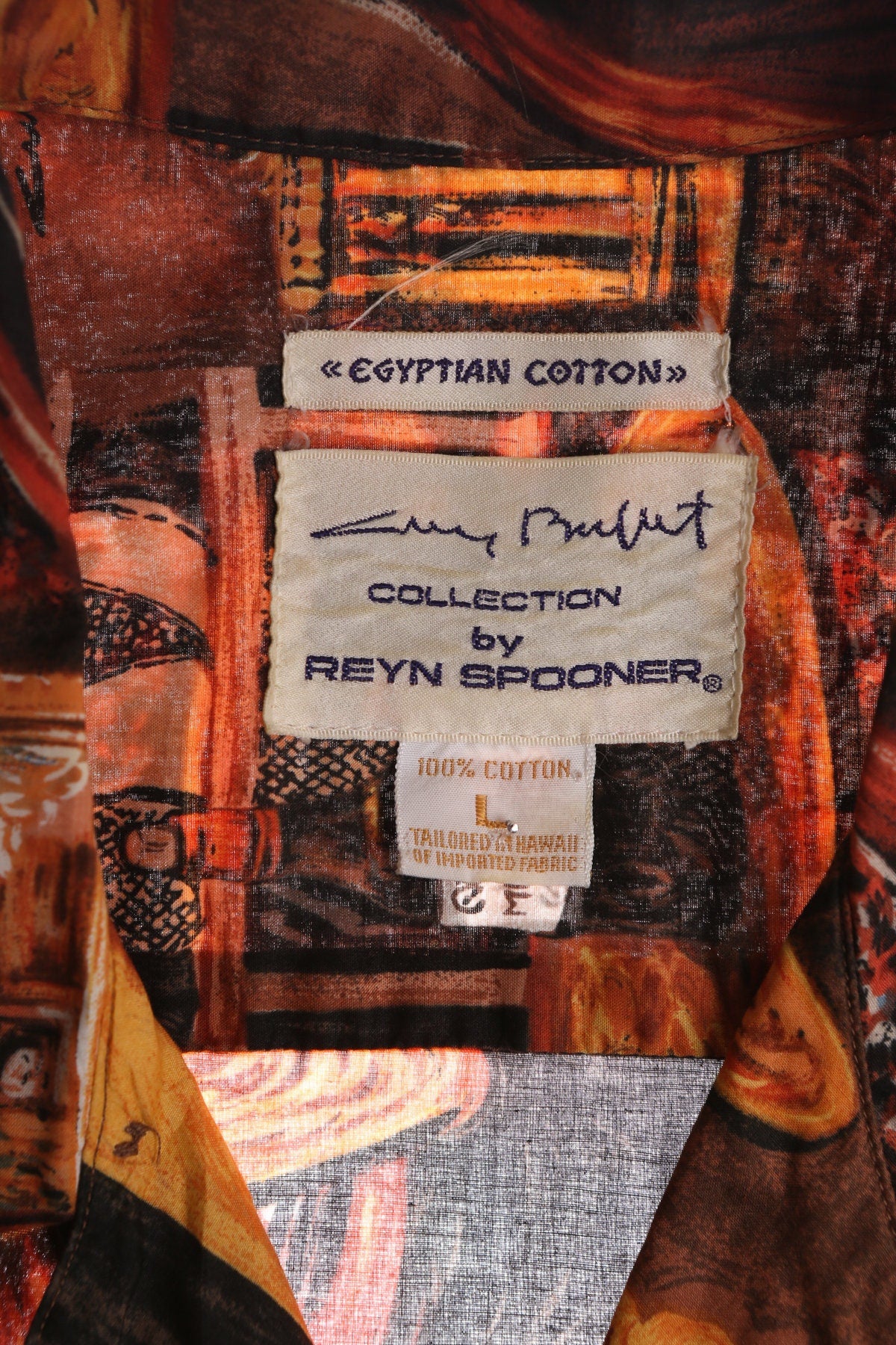 Vintage Brown Hawaiian Shirt By Reyn Spooner