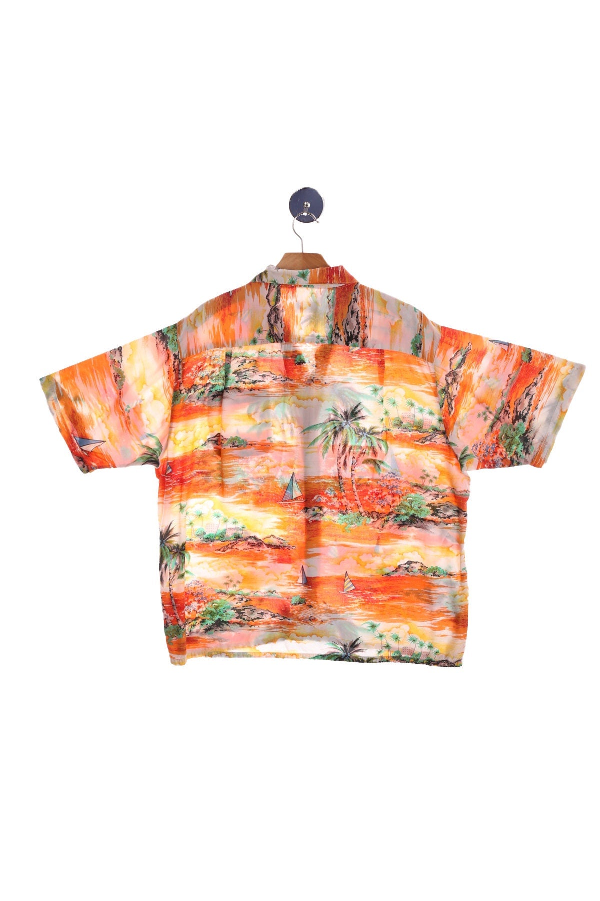 Vintage Men's Hawaiian Shirt - Era 60's - 70's