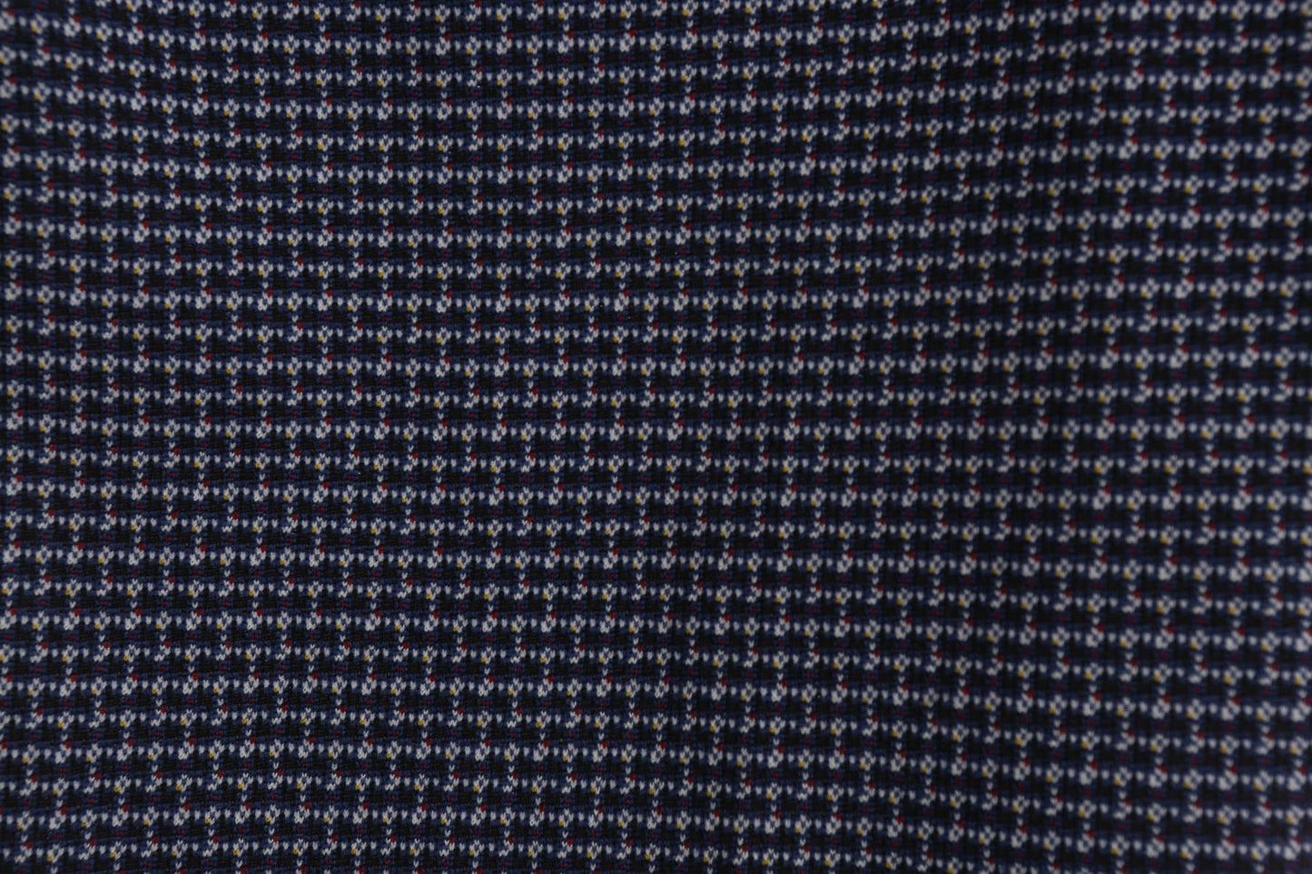 Vintage Men 70's Blue Polyester Plaid Pants