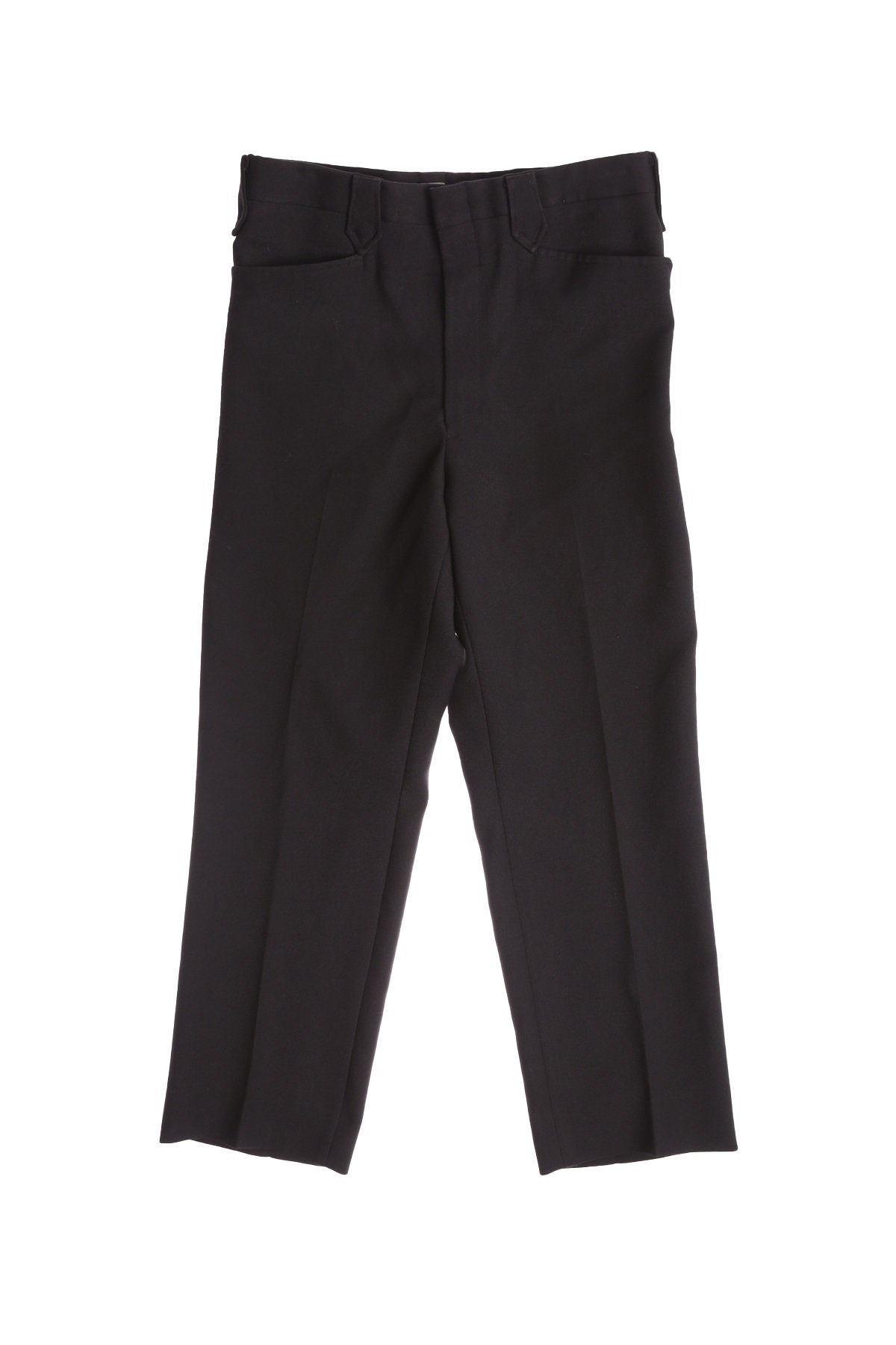 Vintage Black Men Polyester Western Pants - Era 60's - 70's