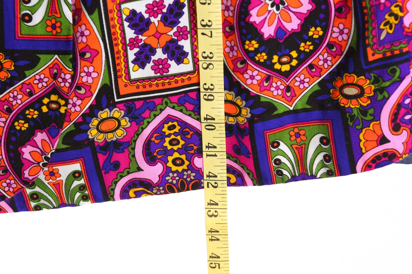 Vintage Women Boho Skirt - Era 70's - 80's