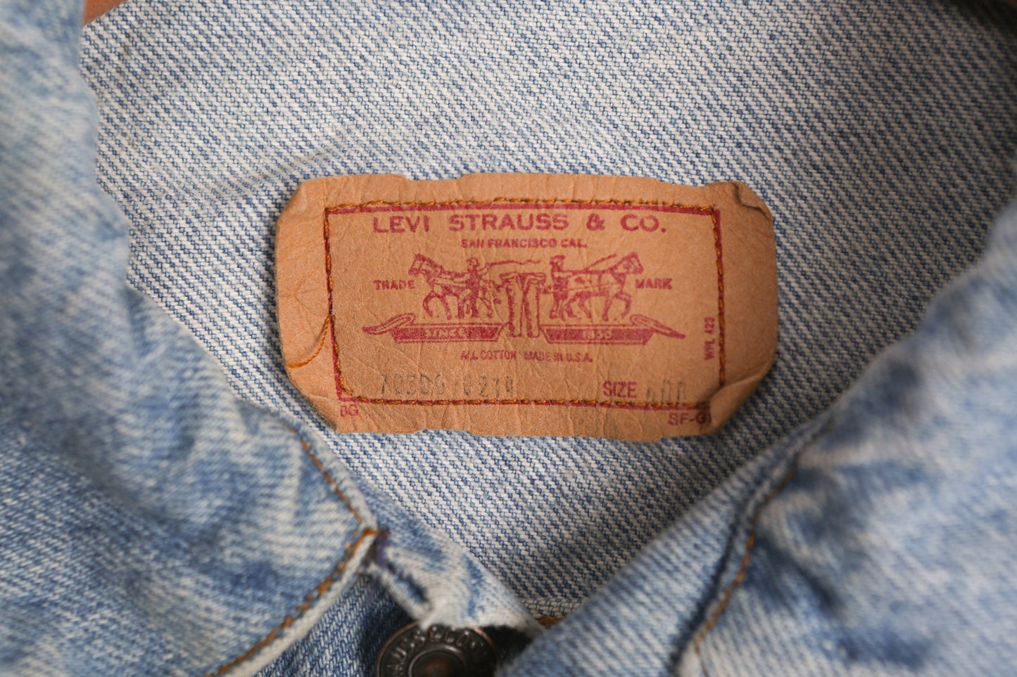 Vintage Levi's Blue Denim jacket