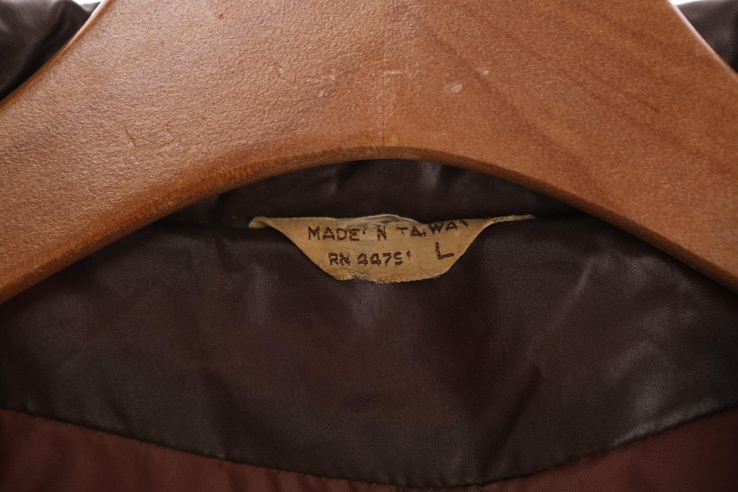 70's Women Brown Windbreaker Jacket