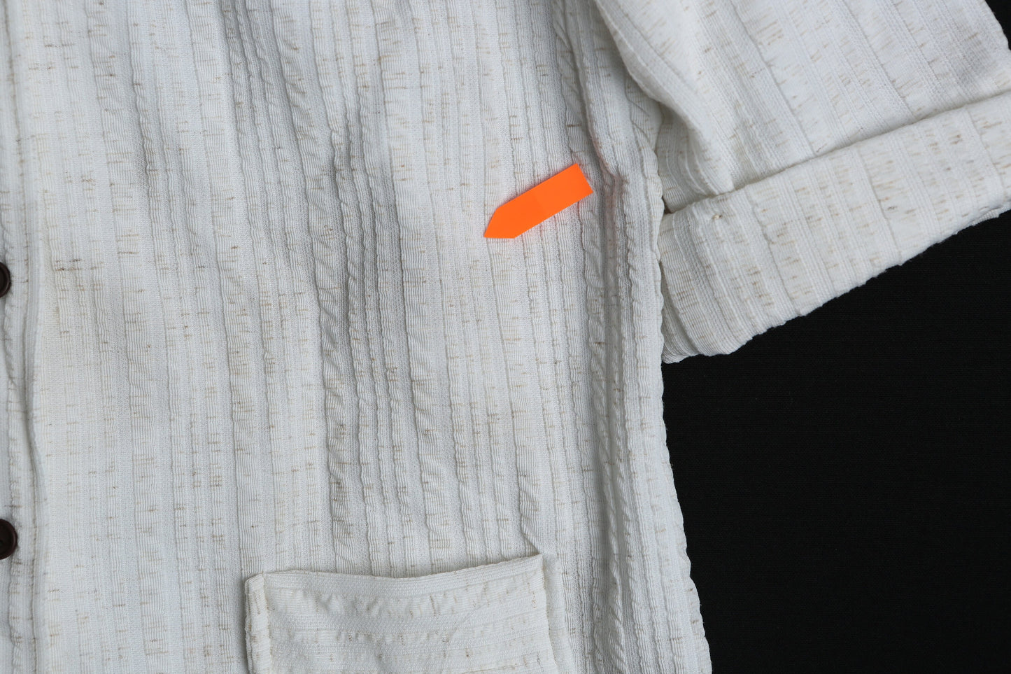 70's White Poly Suit - Women Casual Wear - Vintage