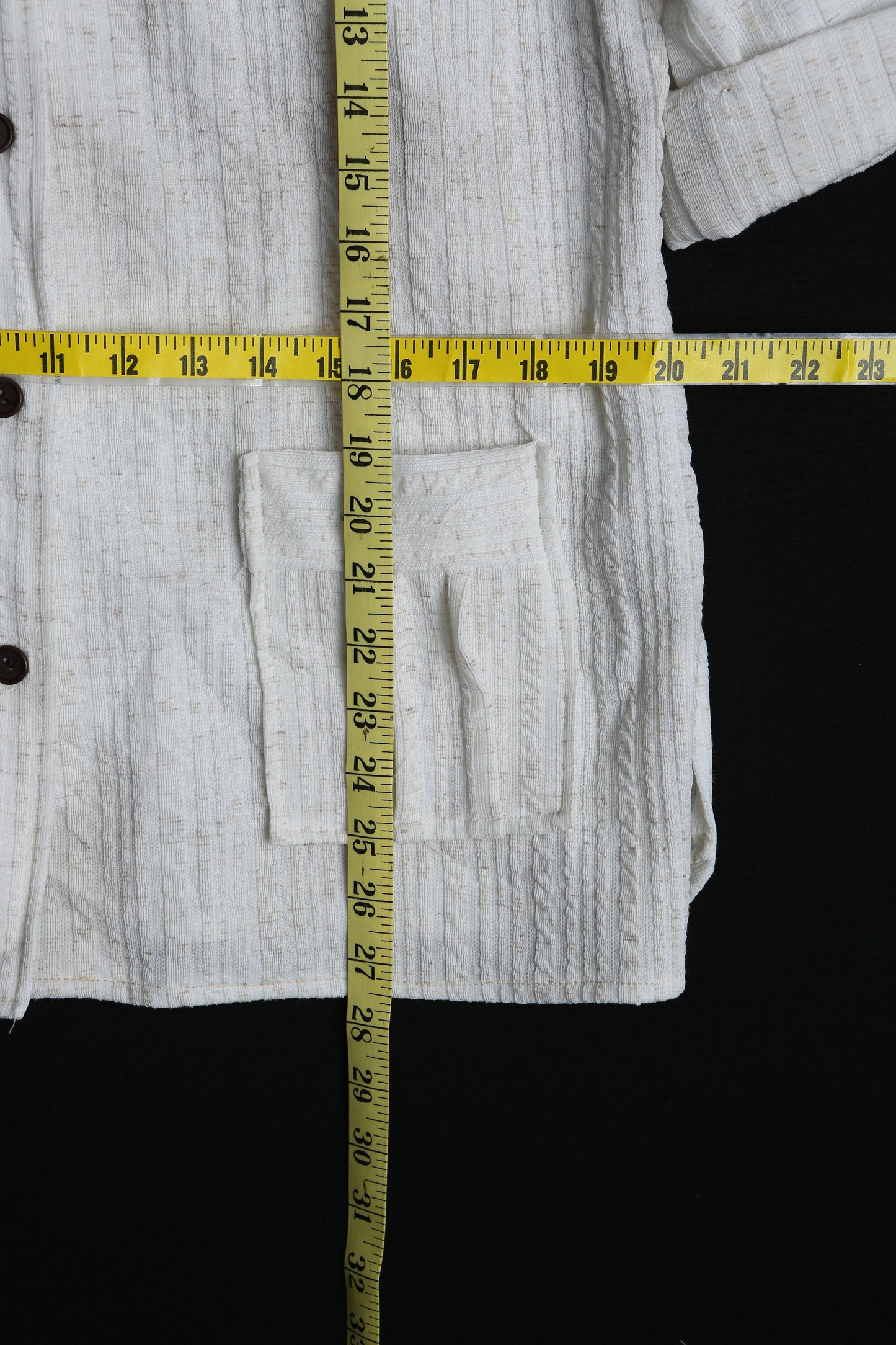 70's White Poly Suit - Women Casual Wear - Vintage