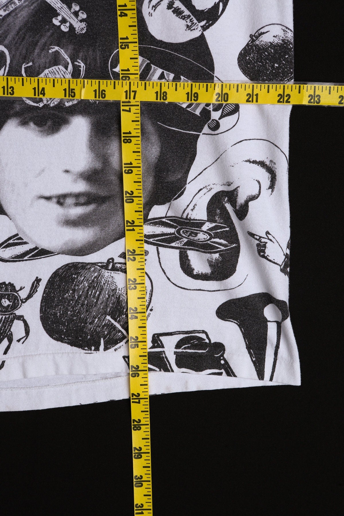 Beatles Graphic T-shirt - Help! - Yeah! Yeah! Yeah! Fab! - Orchestra Print