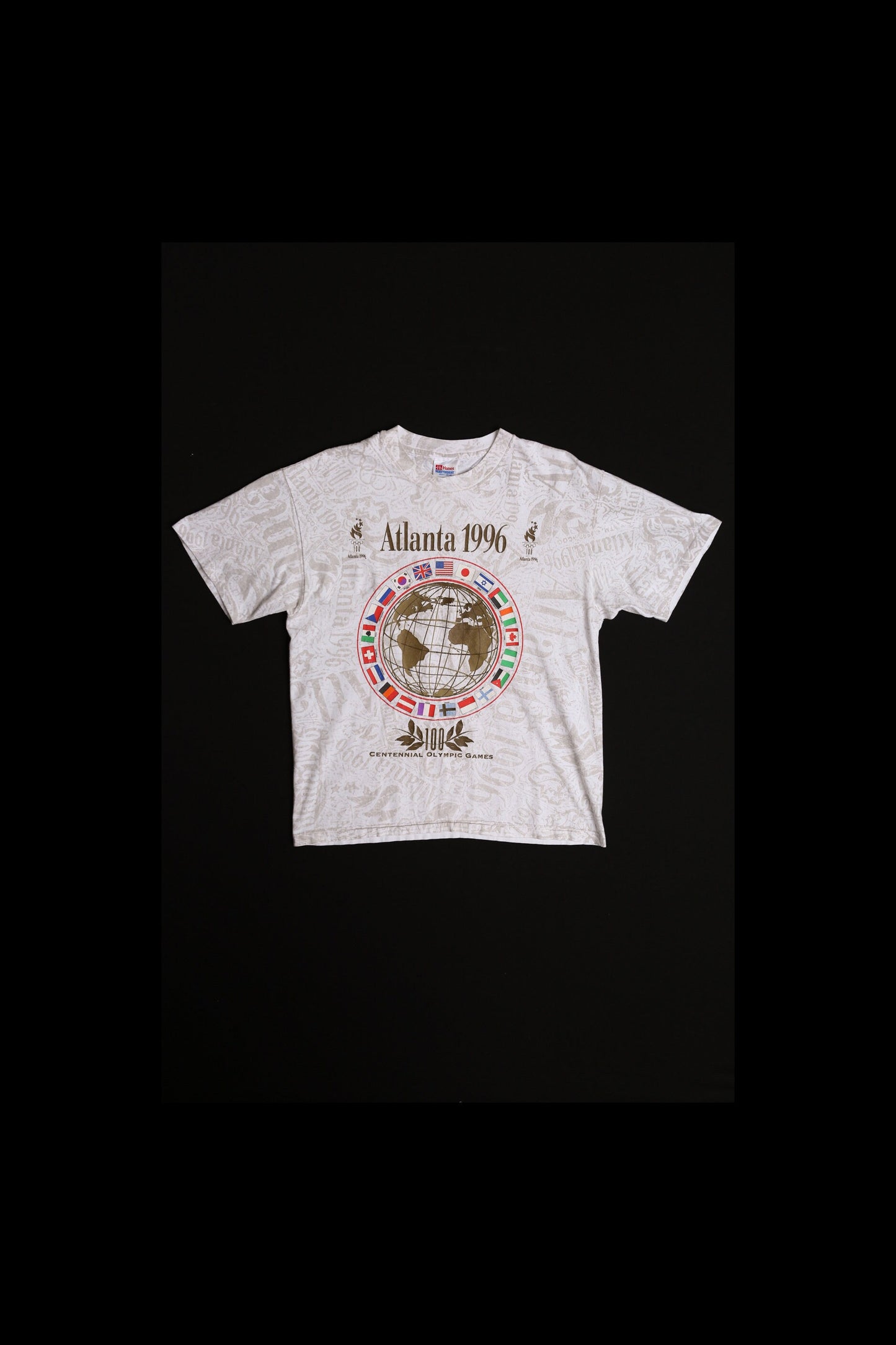 1996 Atlanta Centennial Olympic Games Graphic T-shirt