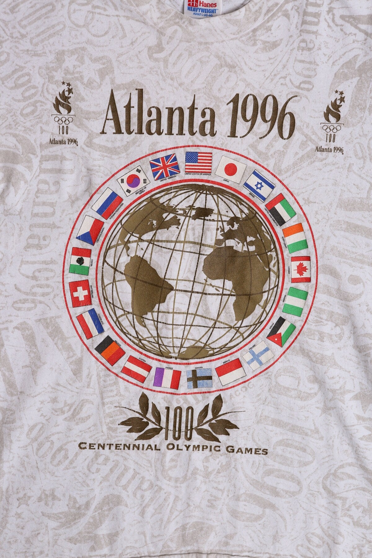 1996 Atlanta Centennial Olympic Games Graphic T-shirt