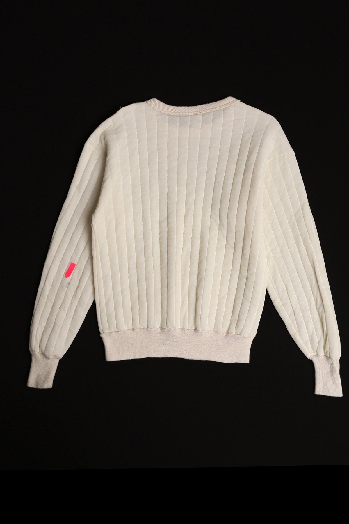 Vintage Polyester Beige Sweatshirt