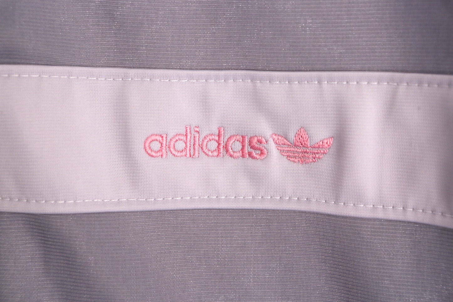 Vintage Adidas Gray Jogging Top Jacket