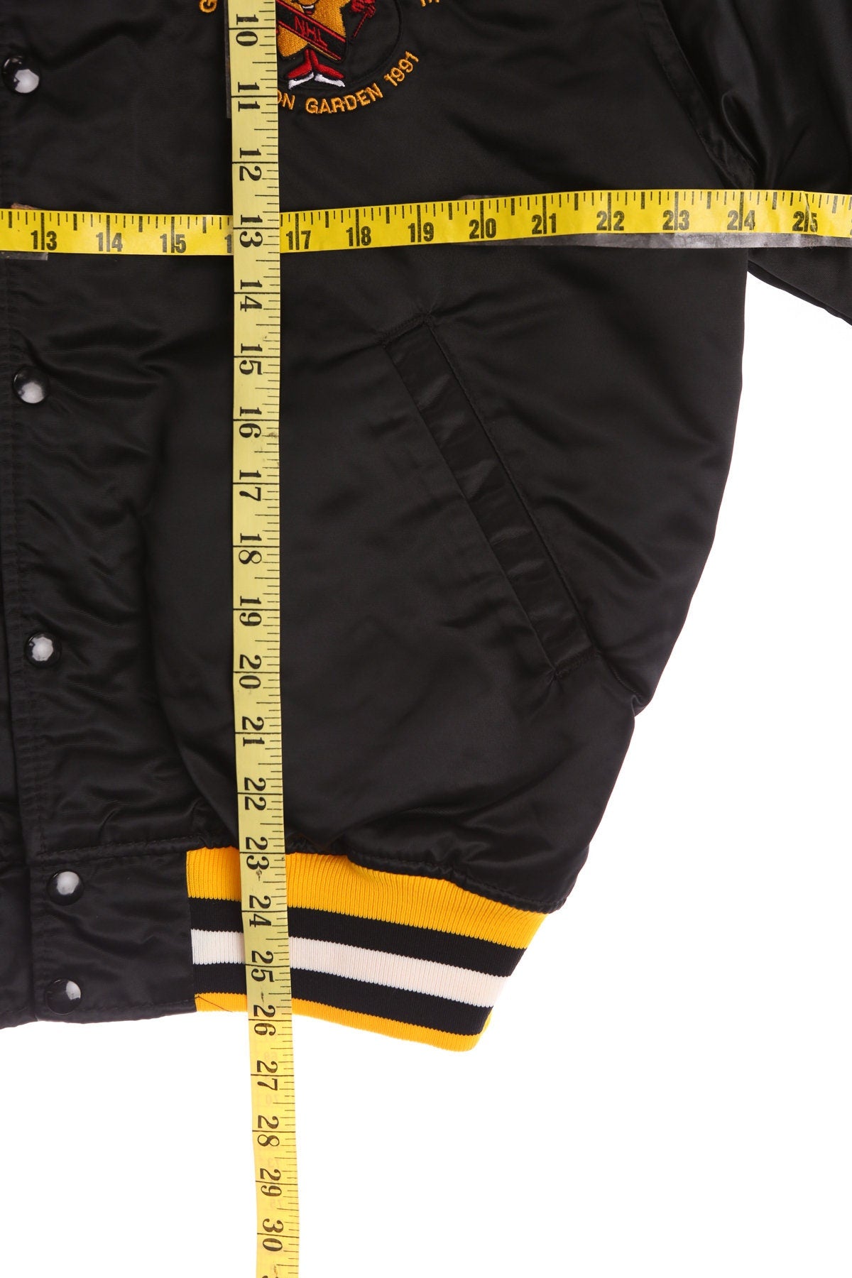 Vintage NHL Jacket - Celebrity All Star Hockey - Black Bomber Jacket