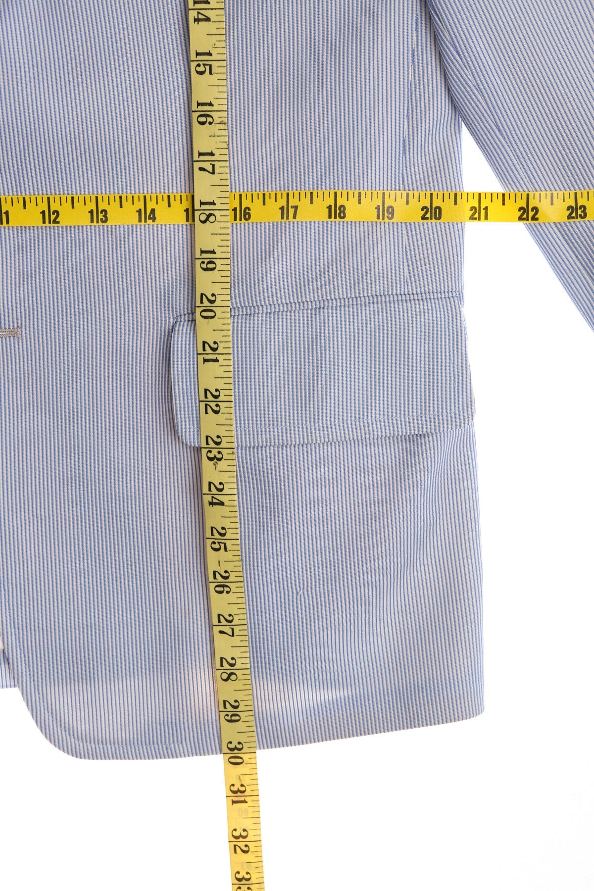 70's Blazer - Men's casual Jacket - Light Blue - Polyester