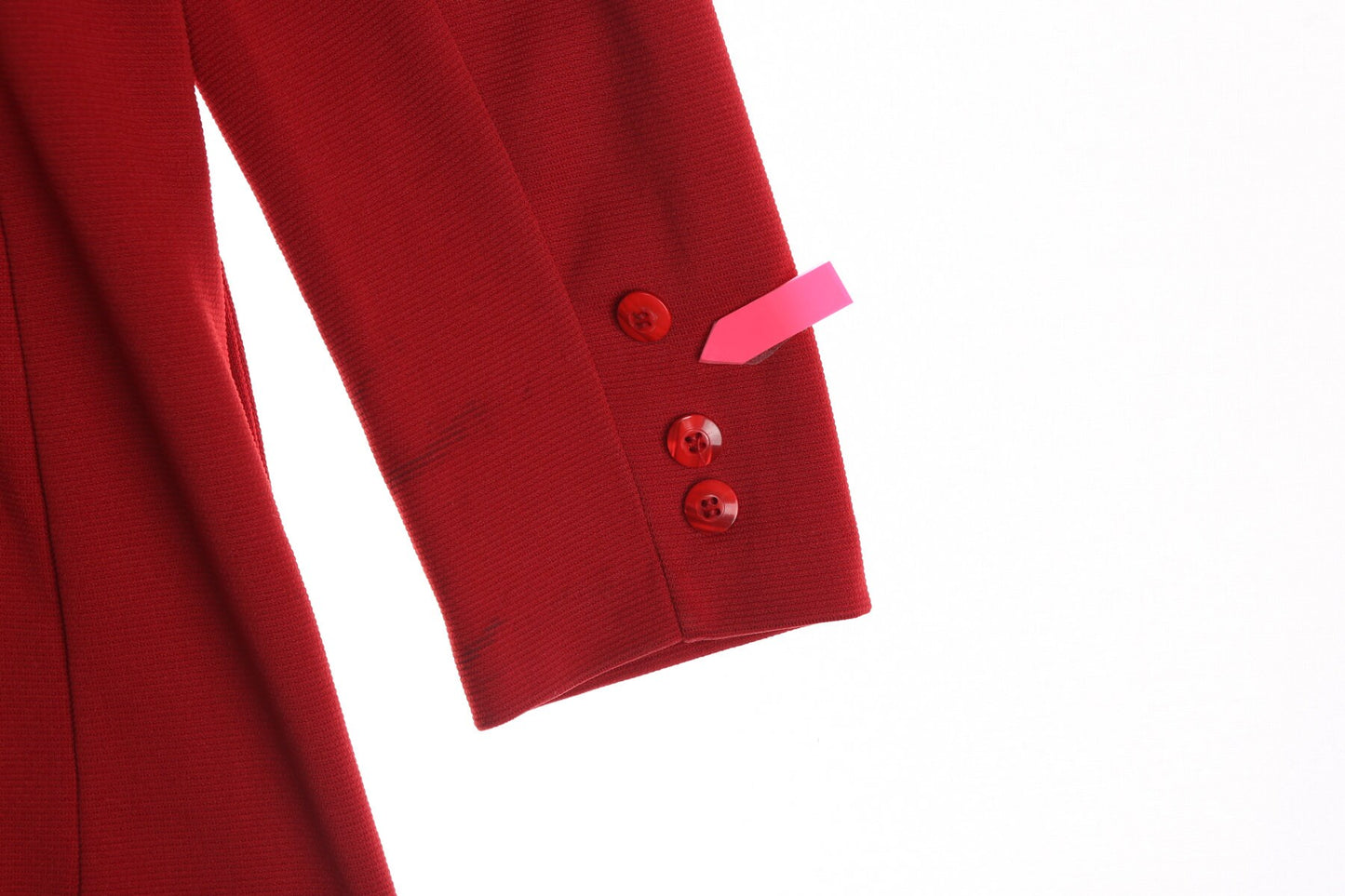 70's Red Polyester Blazer