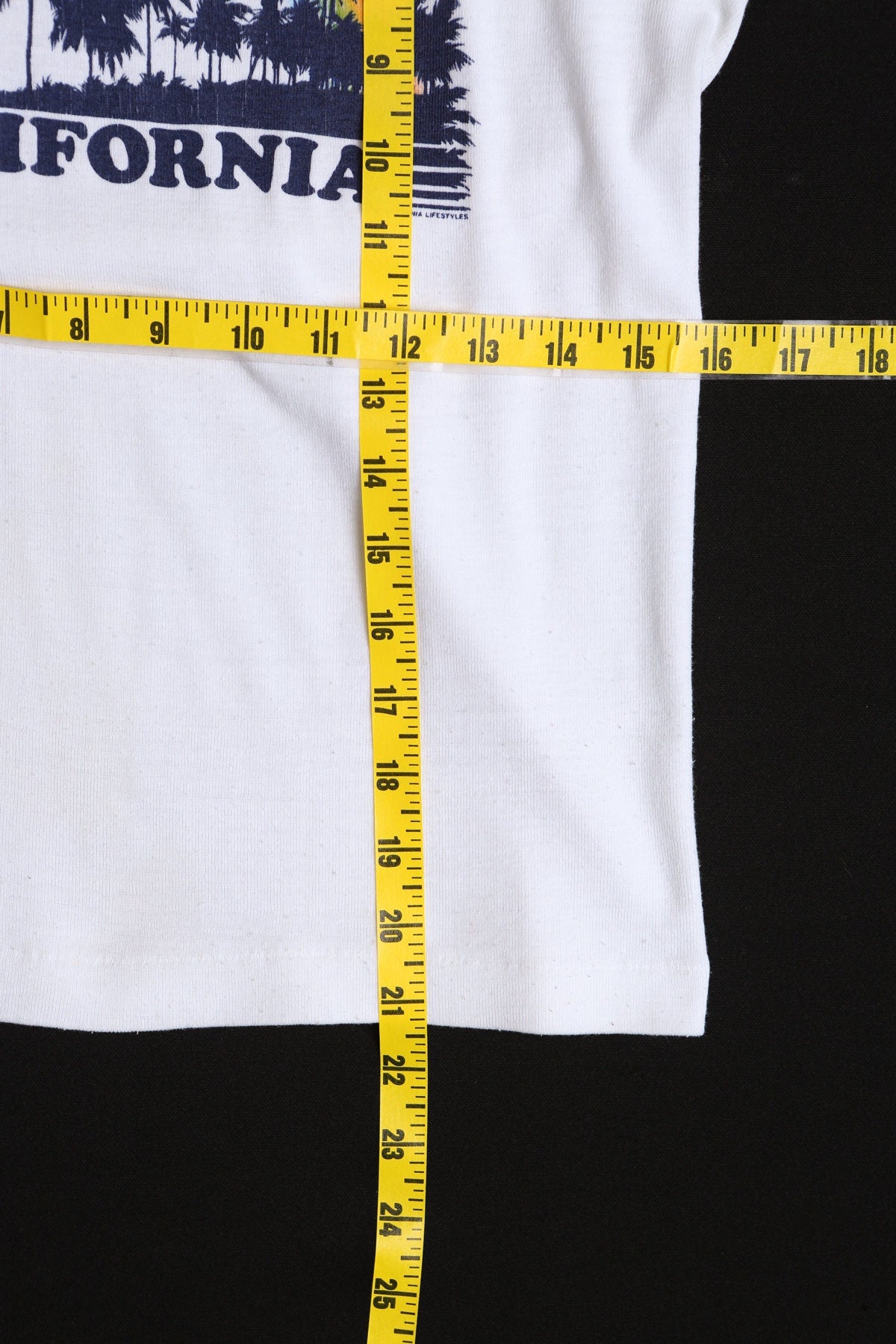 California Print Vintage Women T-shirt