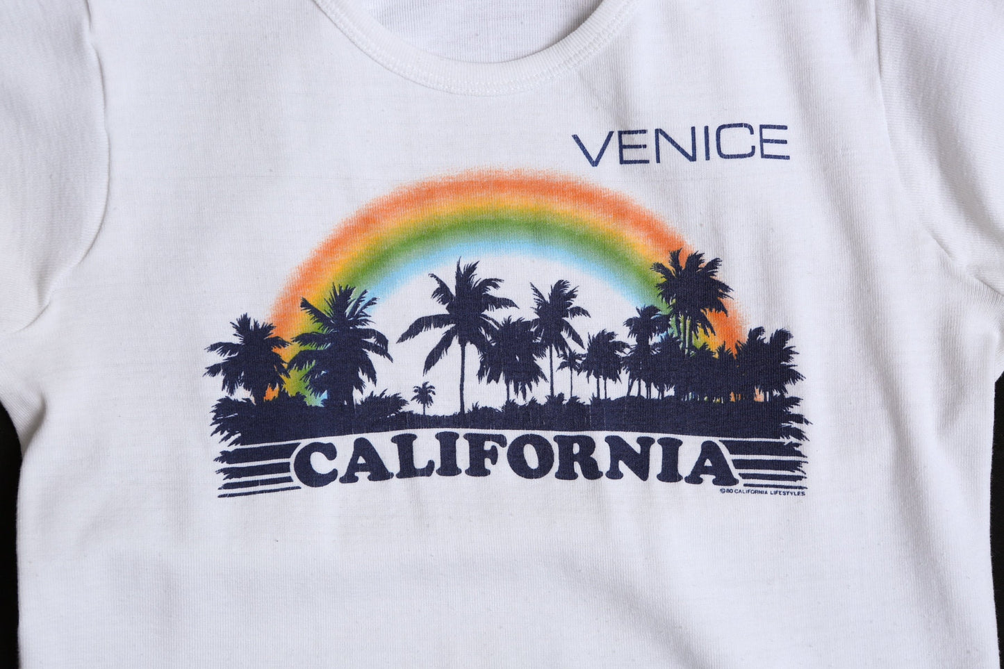 California Print Vintage Women T-shirt
