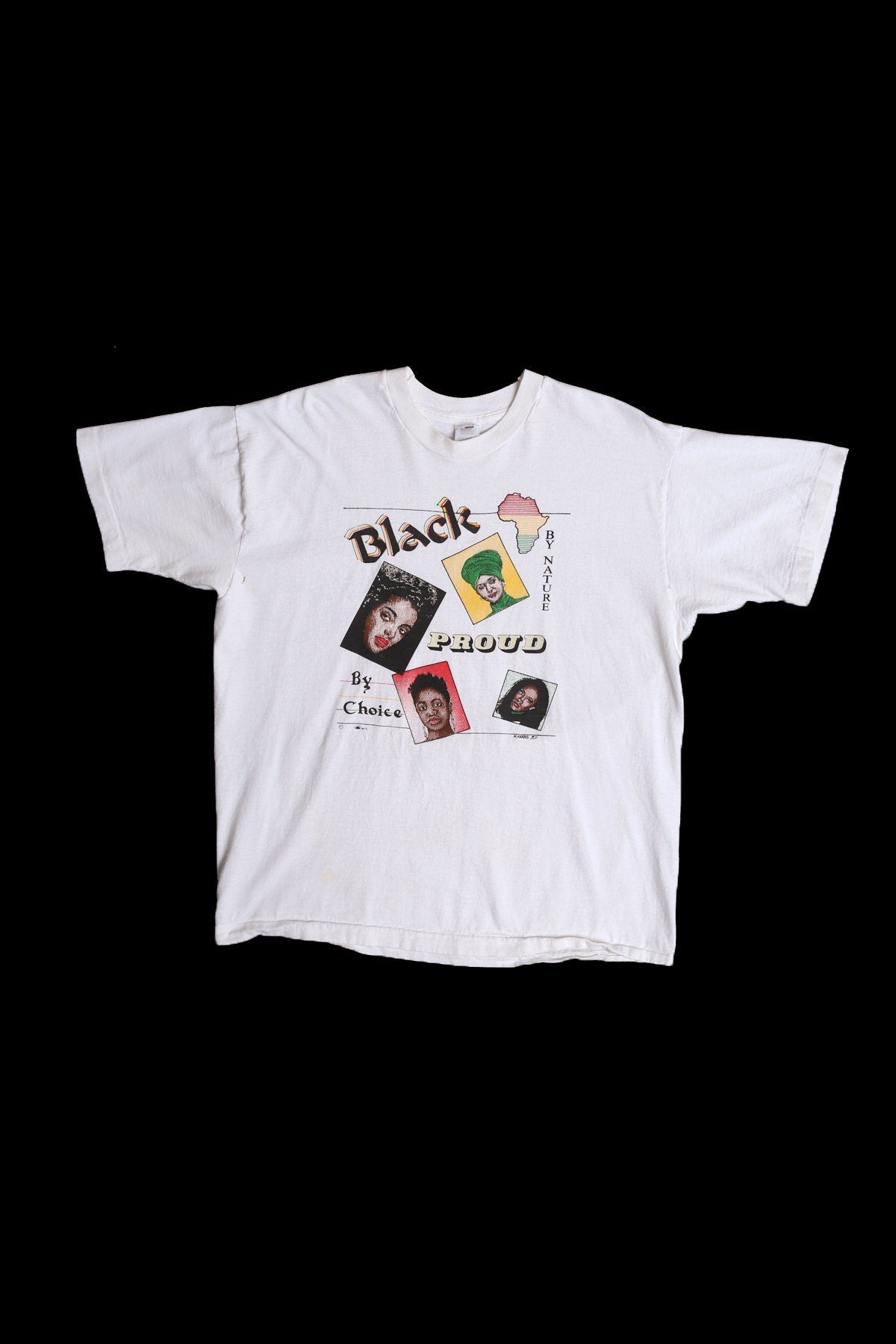 Black Proud by Nature by Choice - Graphic T-shirt