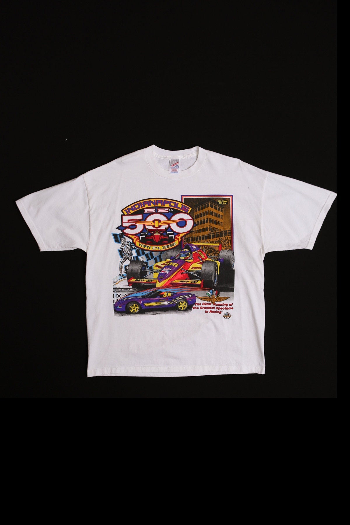 Indianapolis 500 March 24, 1998. graphic T-shirt- 82nd Run - Formula One