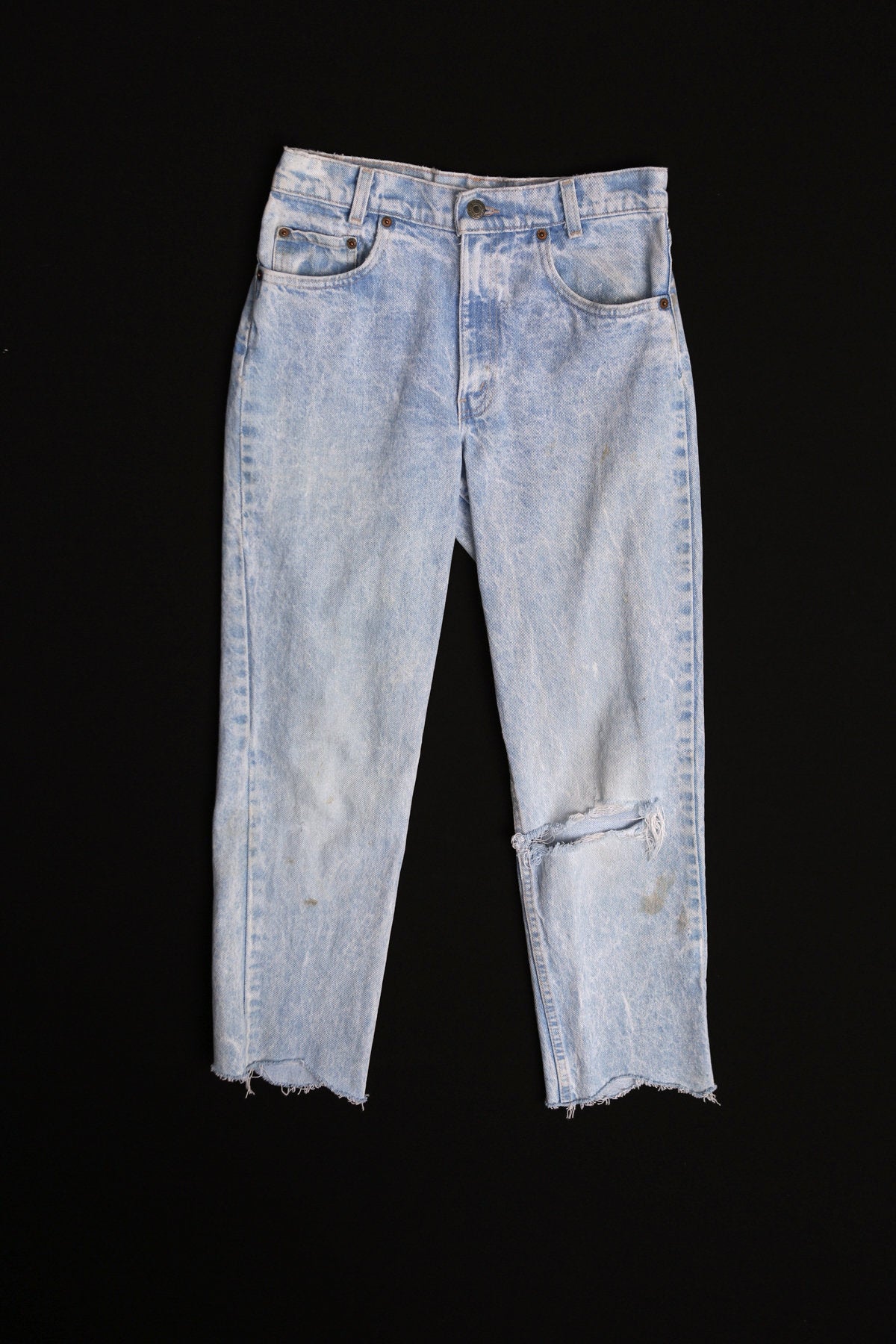 Vintage Levi's Jeans - Stonewashed - High Waist - Cut Off