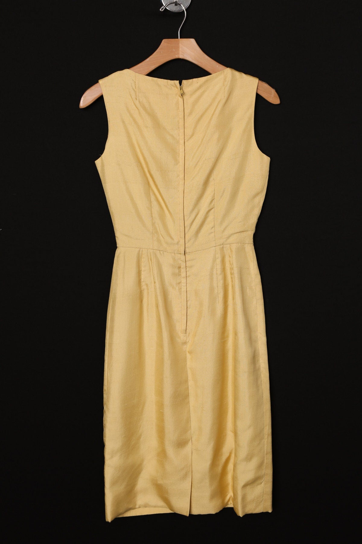 Vintage Yellow Evening Dress - Era 50's - 60's