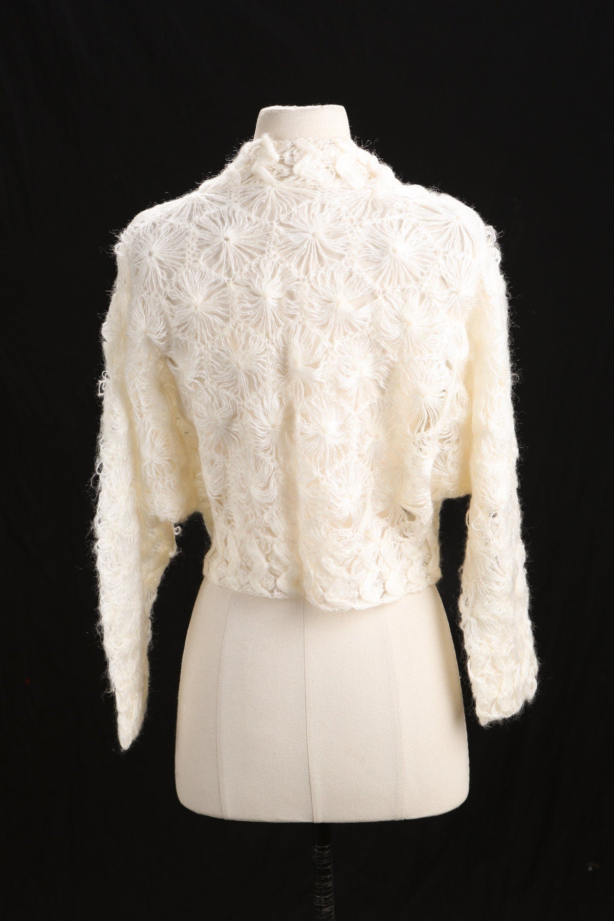Vintage Women Bolero Sweater - Era 50's - 60's