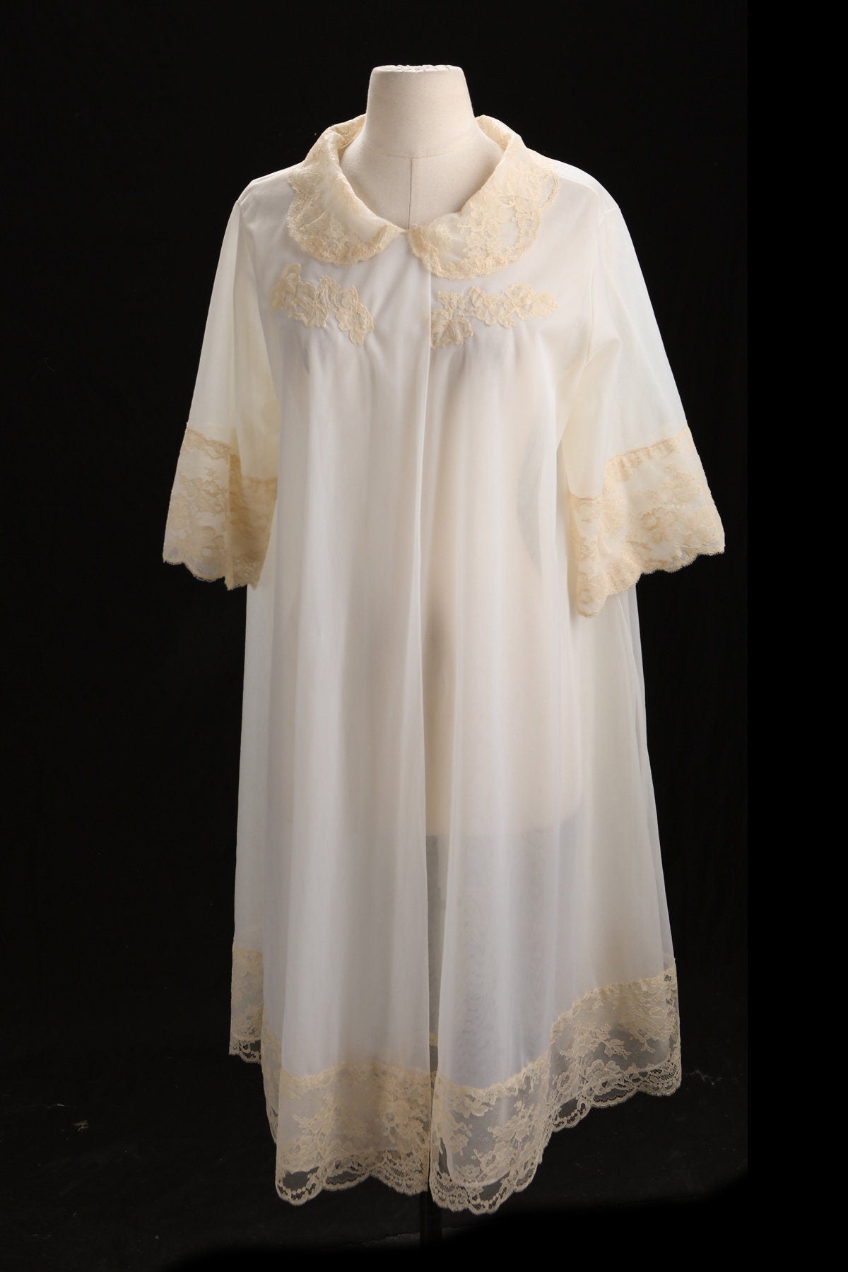 Vintage Women Nightgown Dress - Era 60's - 70's