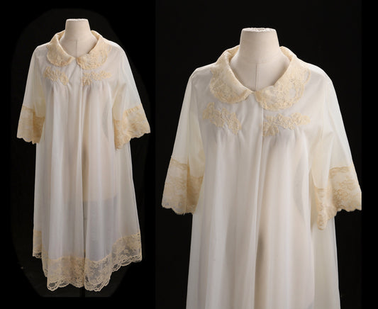 Vintage Women Nightgown Dress - Era 60's - 70's